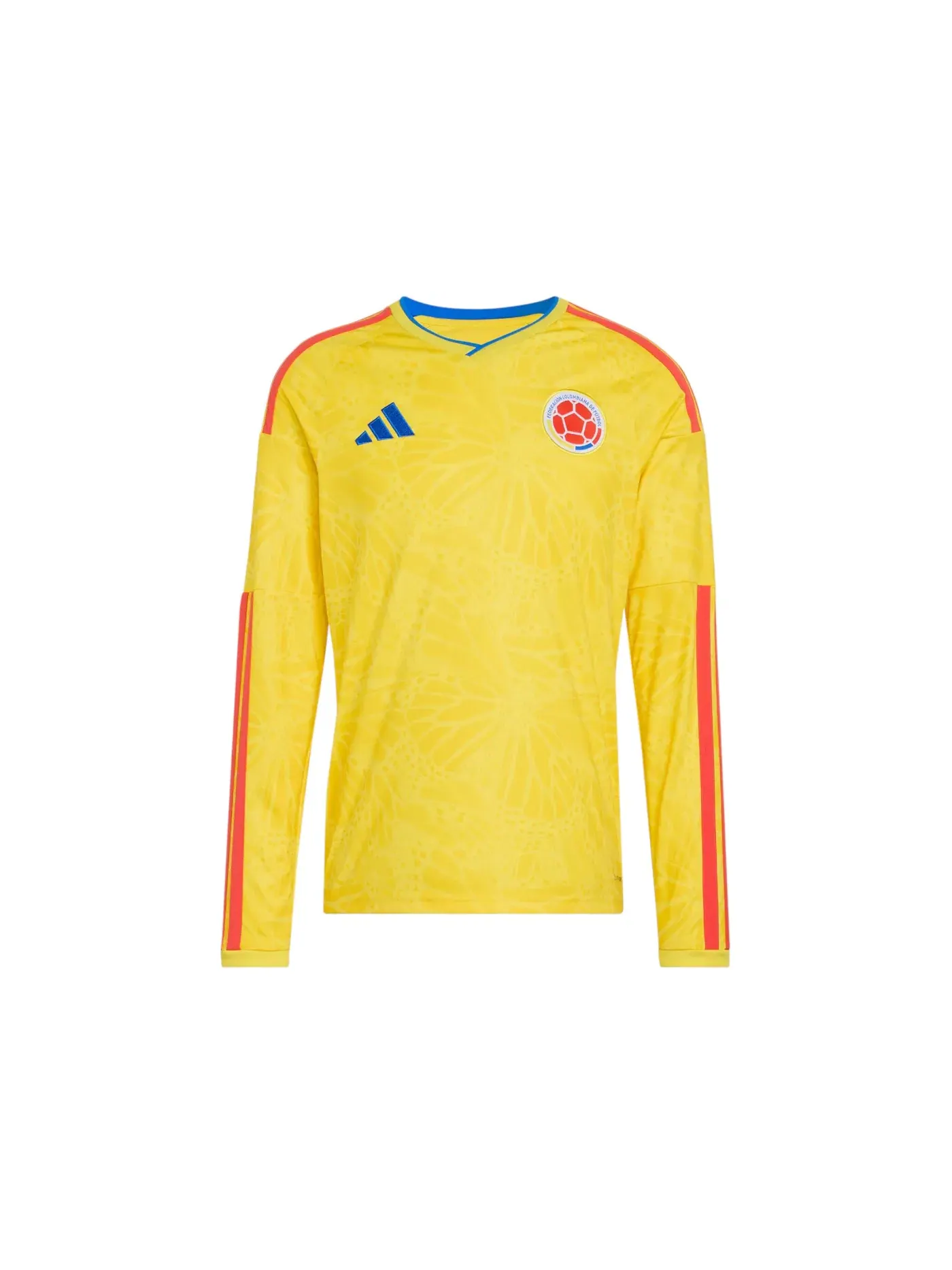 Мужская футболка с длинным рукавом Adidas Colombia 26 Home Jersey — изображение 1 из 1, желтый