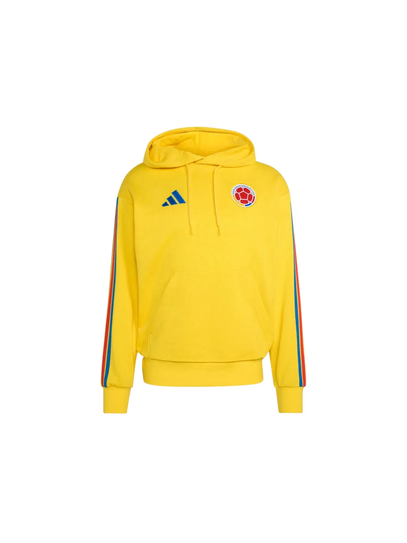 Мужская худи с флисом Colombia DNA Adidas — изображение 1 из 1, желтый
