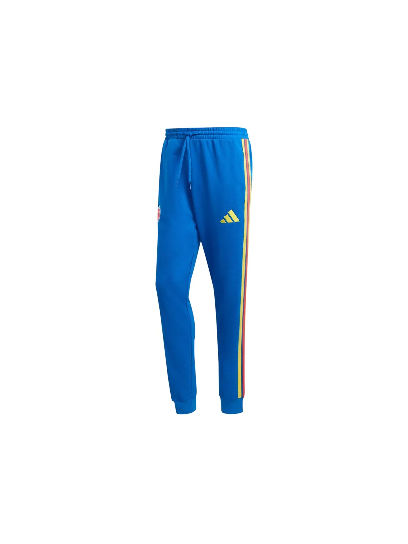 Мужские спортивные штаны из флиса Adidas Colombia DNA — изображение 1 из 1, синий