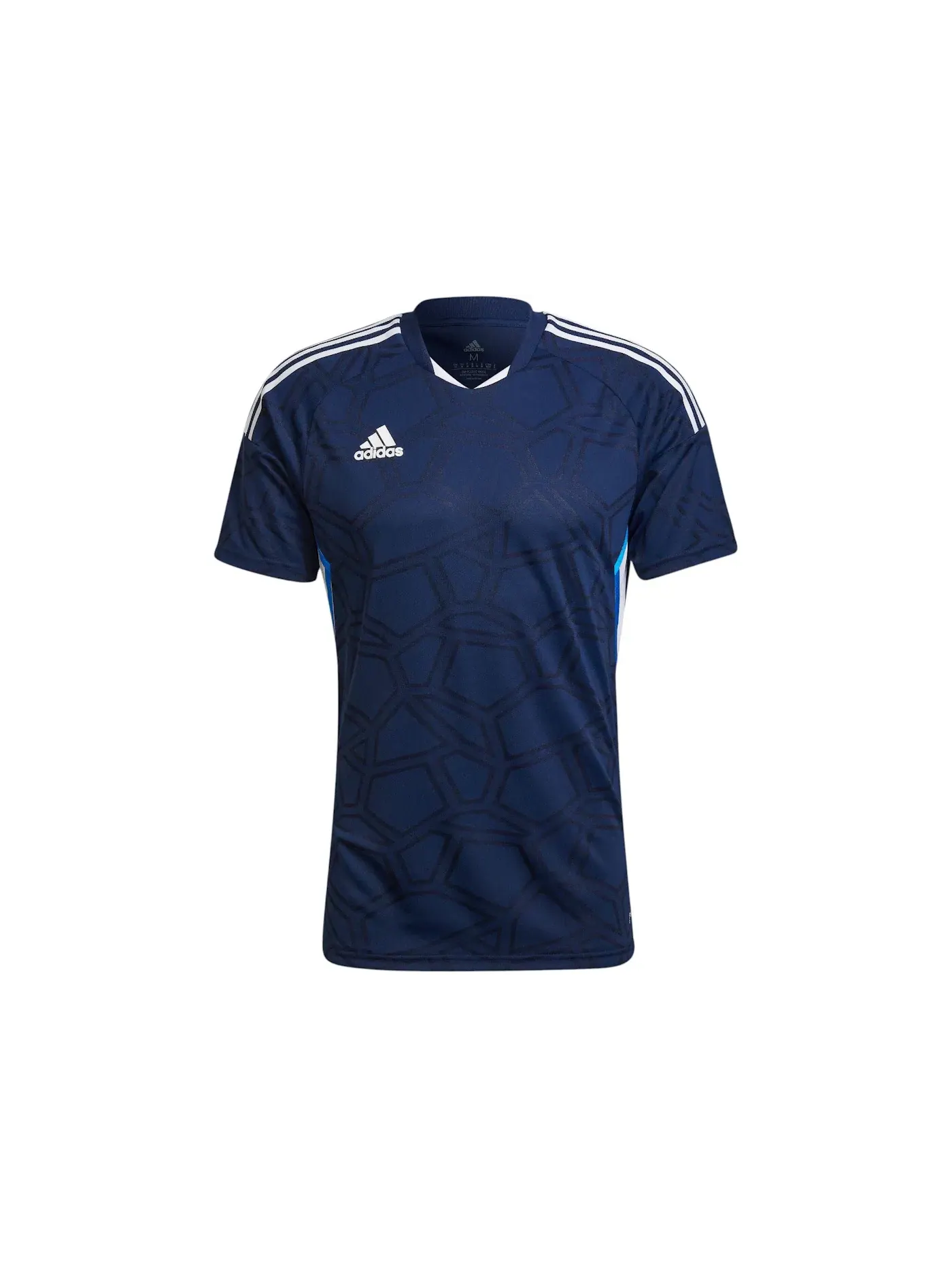Мужская футбольная джерси с длинным рукавом Jersey Adidas — изображение 1 из 1, темно-синий синий белый