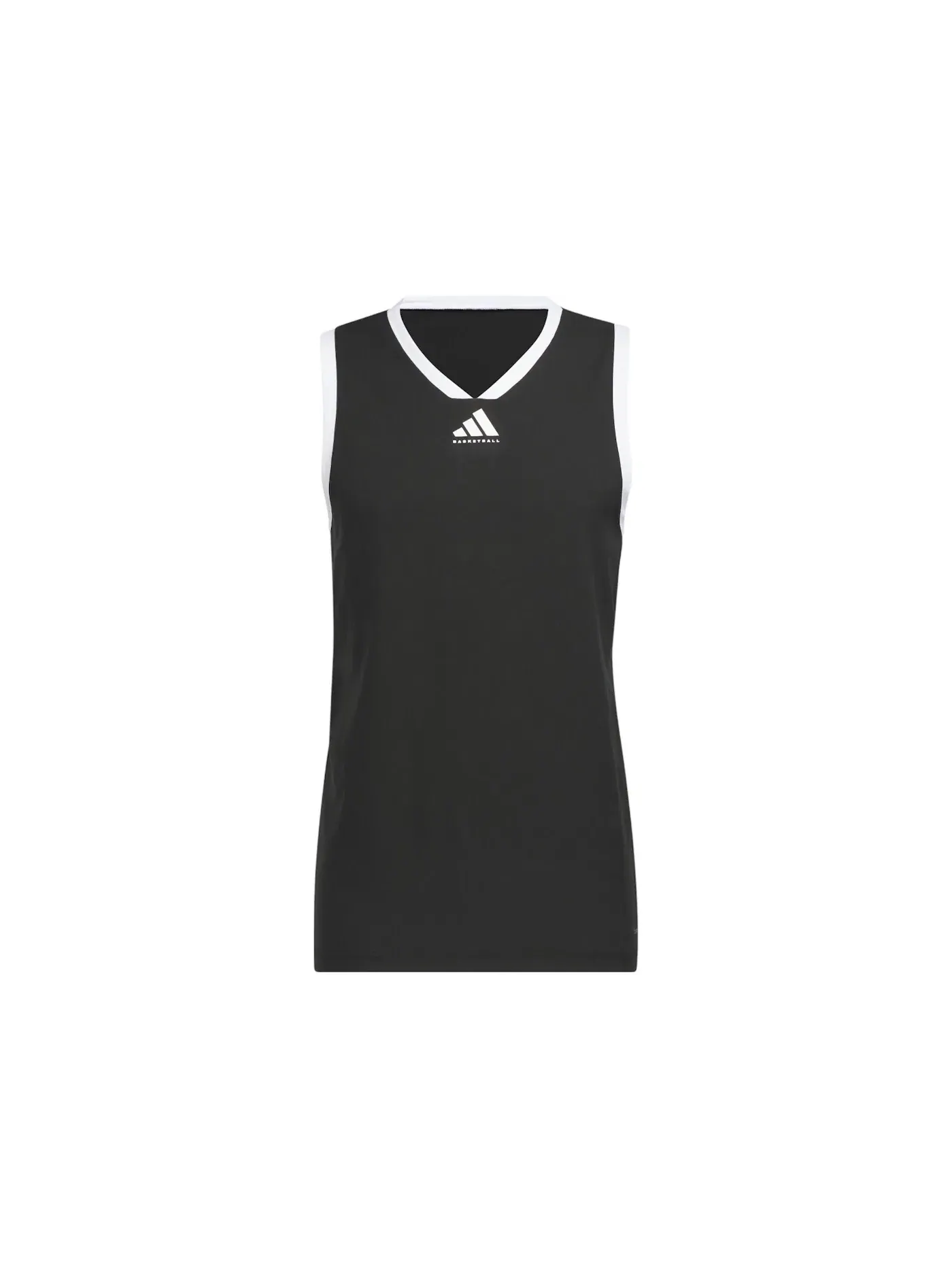 Мужская футболка с длинным рукавом Jersey Adidas — изображение 1 из 1, черный/белый