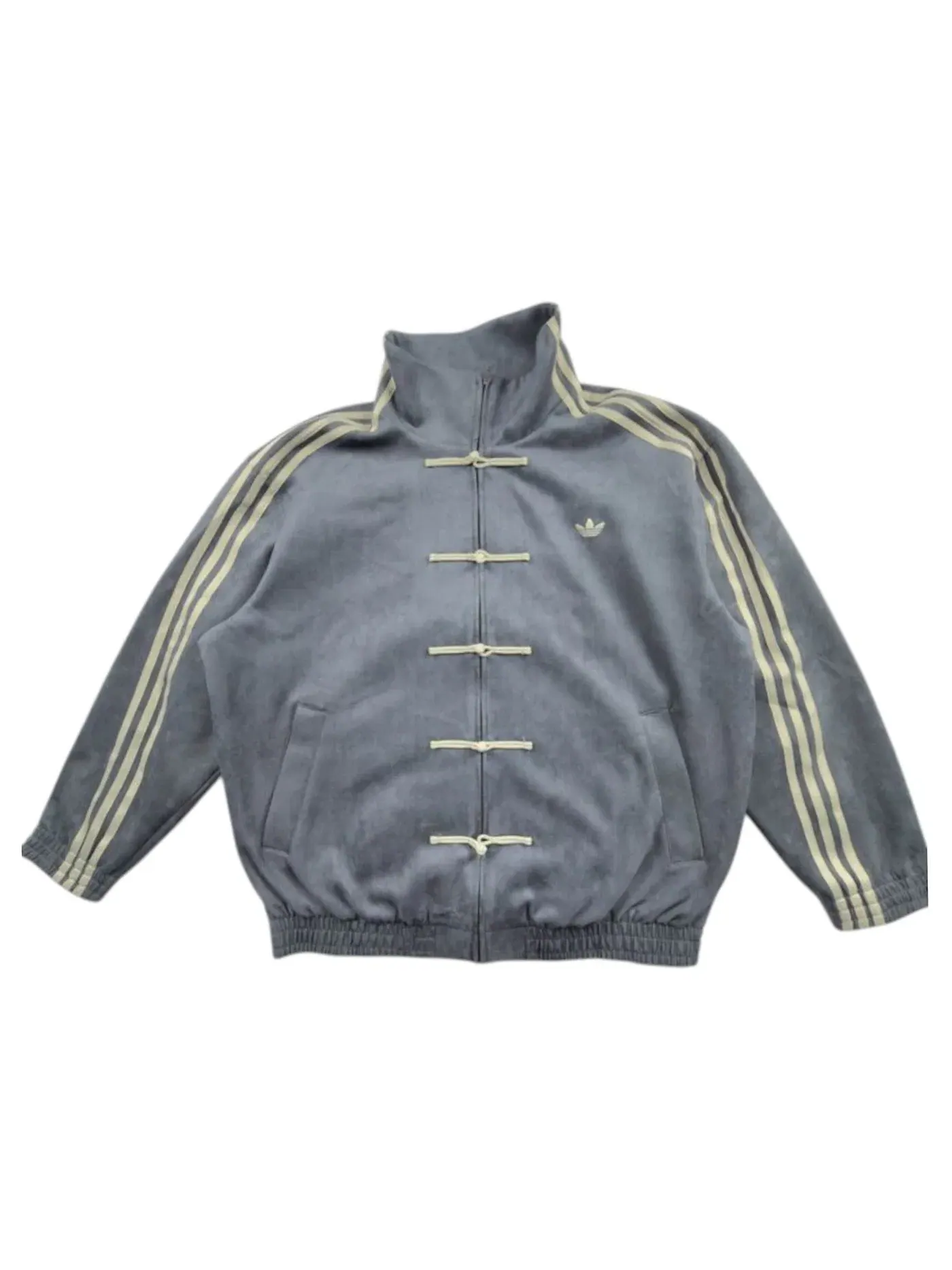 Мужская куртка с длинным рукавом Jacket Adidas — изображение 1 из 2, серый синий