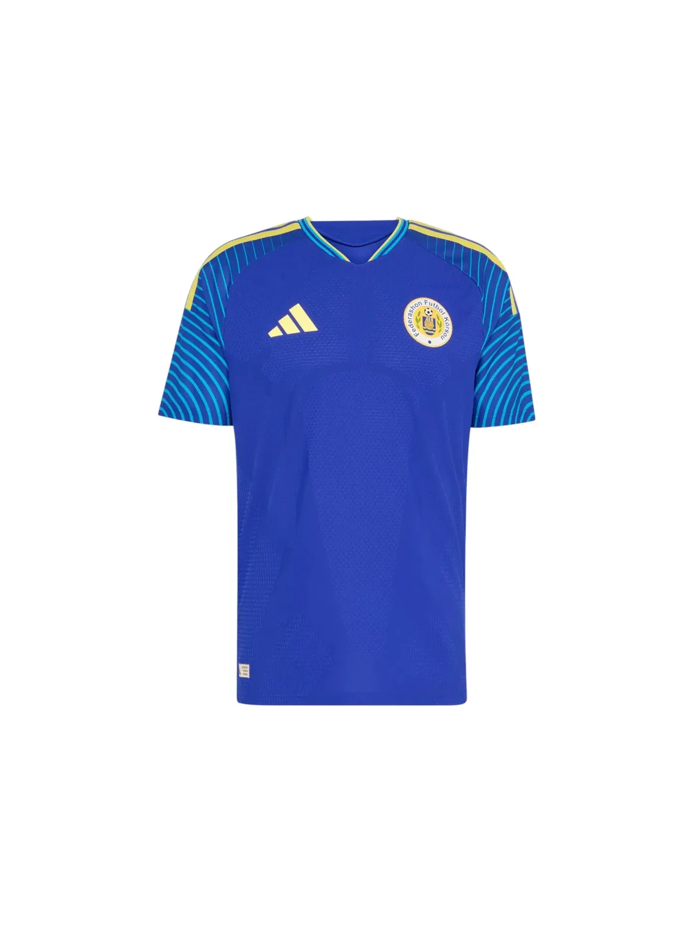 Мужская футбольная джерси Lucid Blue Adidas — изображение 1 из 2, синий