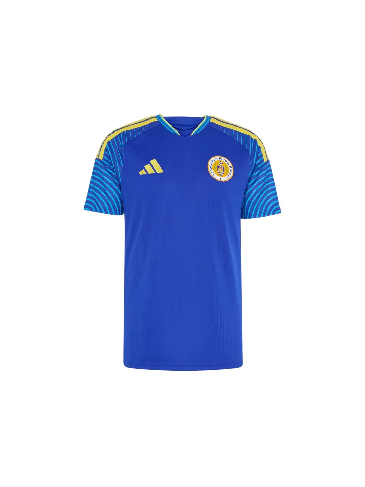 Мужская футбольная футболка с длинным рукавом Jersey Adidas — изображение 1 из 2, синий