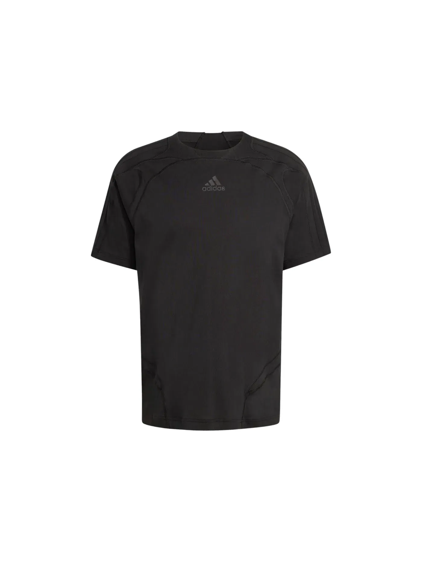 Мужская футболка с коротким рукавом Adidas Cutline Regular Tee — изображение 1 из 1, черный