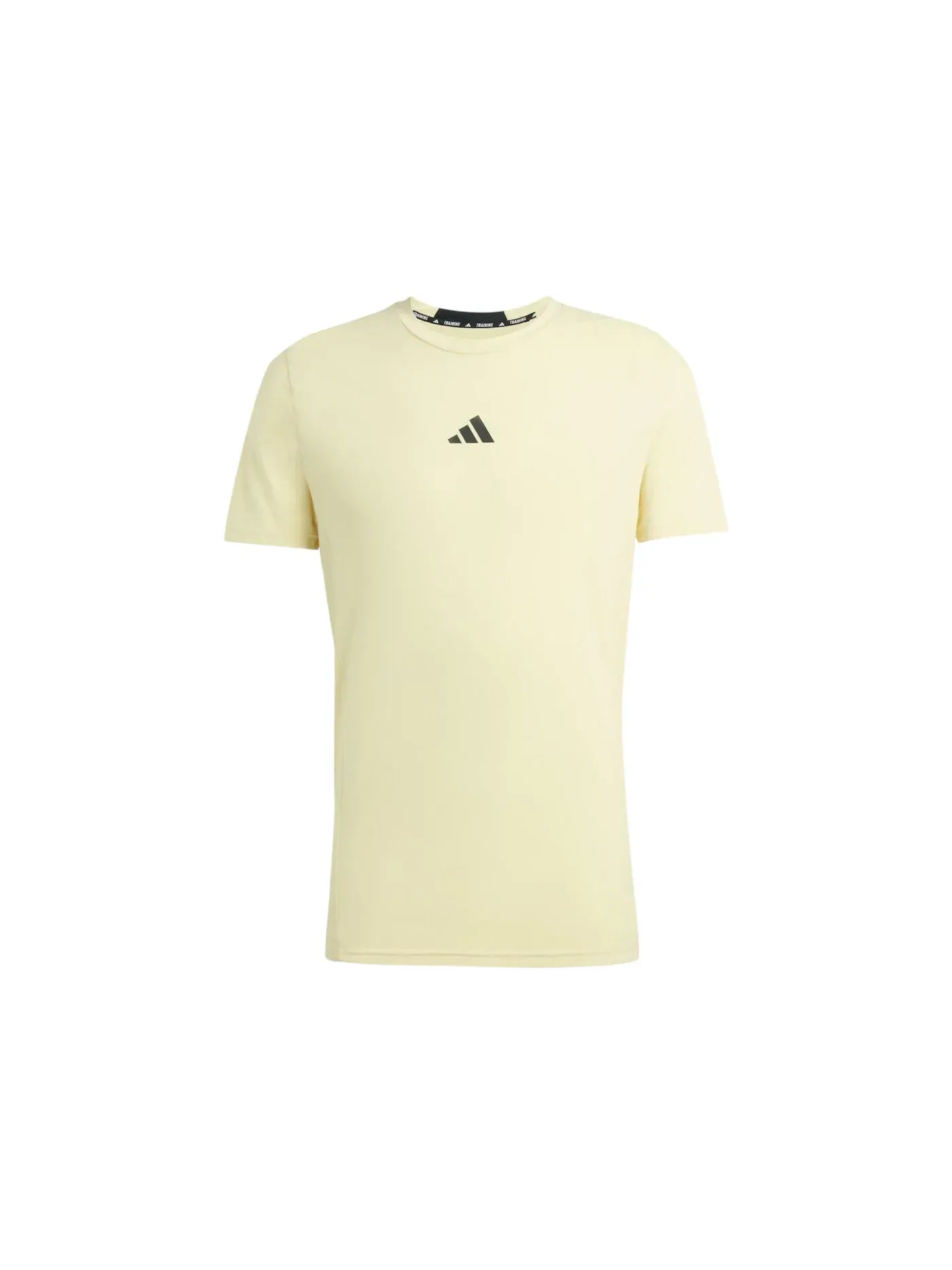 Мужская футболка с коротким рукавом Tee Adidas — изображение 1 из 1, желтый