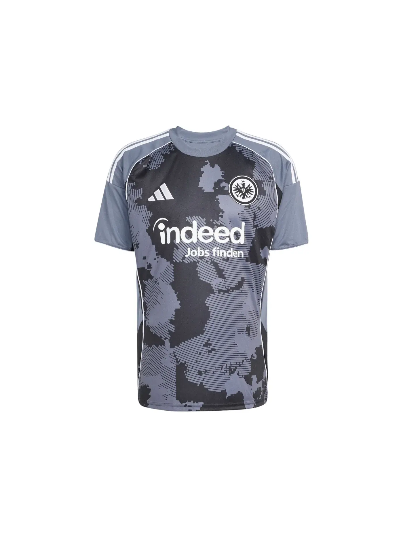 Мужская футбольная джерси с длинным рукавом Jersey Adidas — изображение 1 из 1, черный