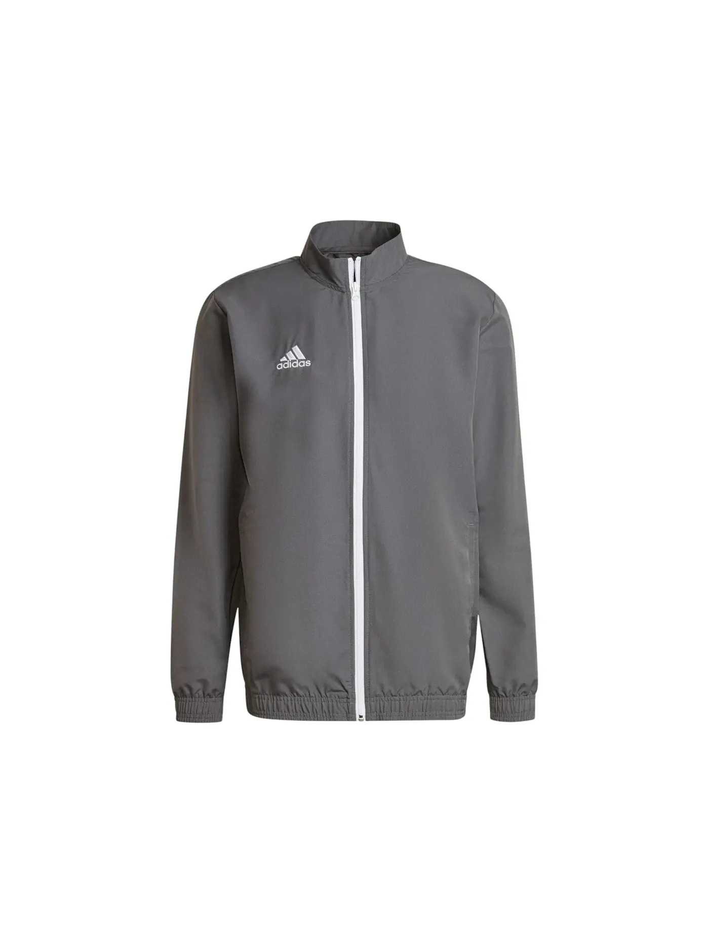 Мужская куртка-ветровка с длинным рукавом Adidas — изображение 1 из 1, серый