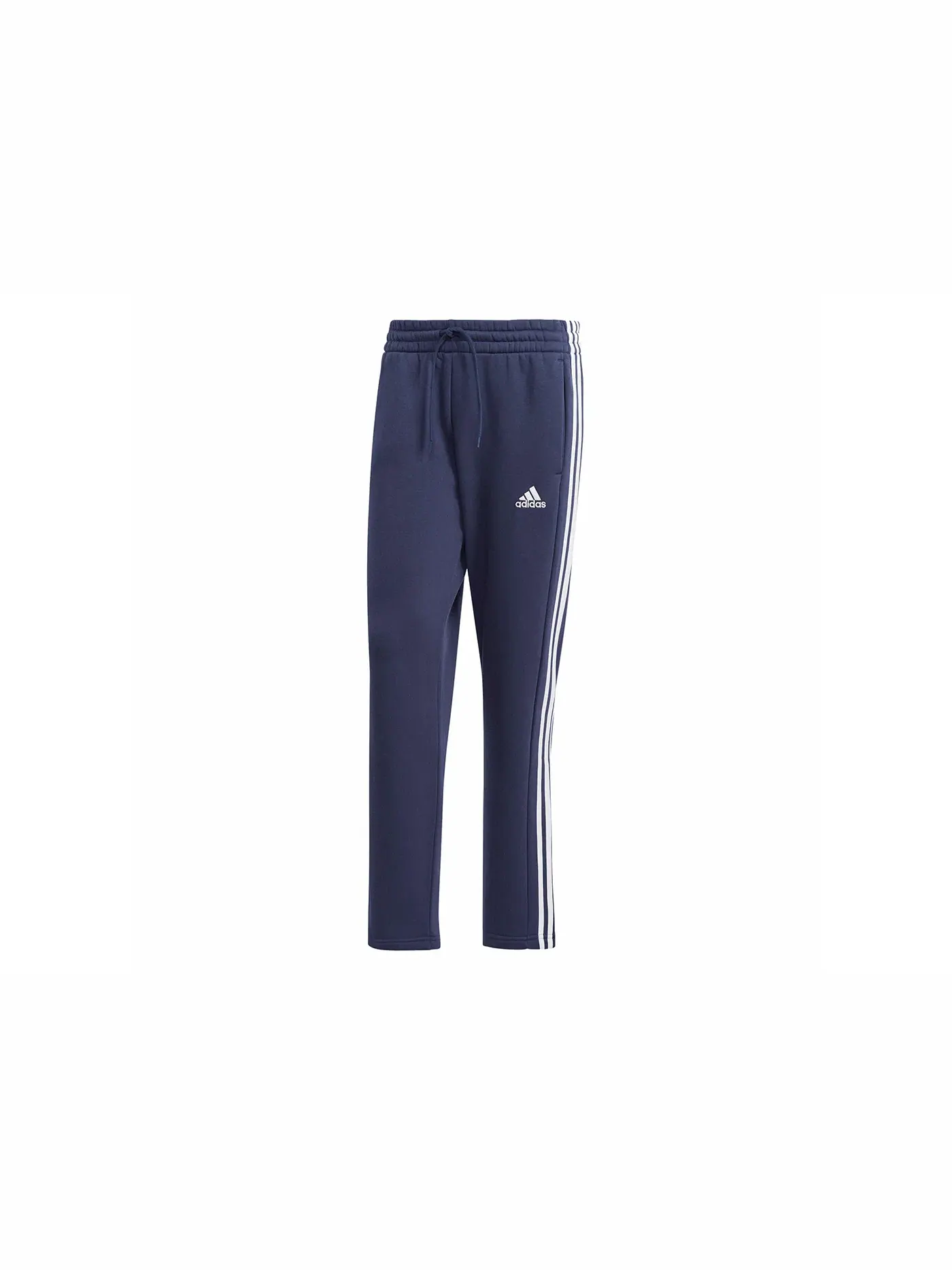 Мужские спортивные штаны из флиса с тремя полосками Adidas, Legend Ink — изображение 1 из 1