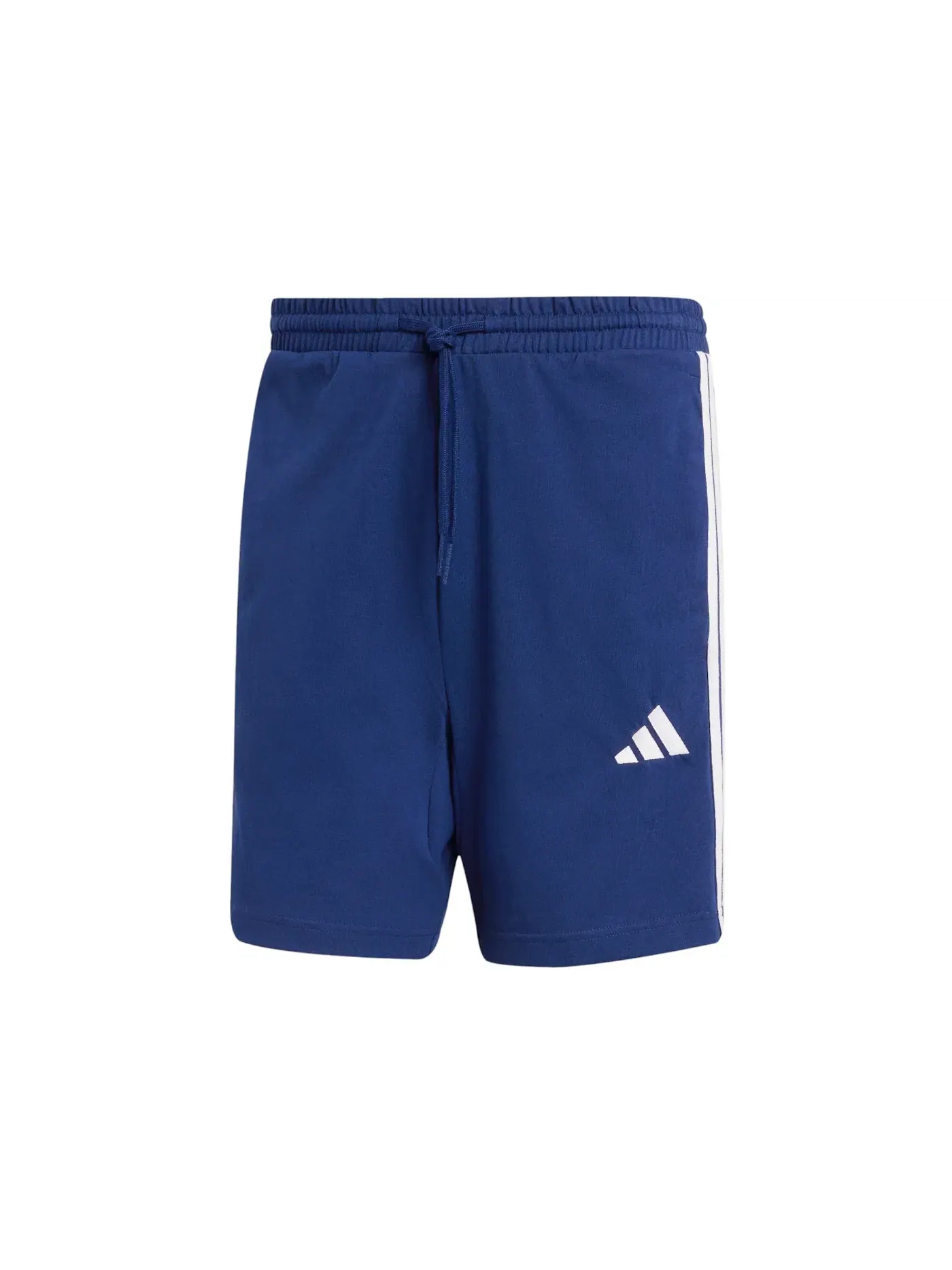 Мужские шорты с 3 полосками Adidas — изображение 1 из 1, темный синий белый