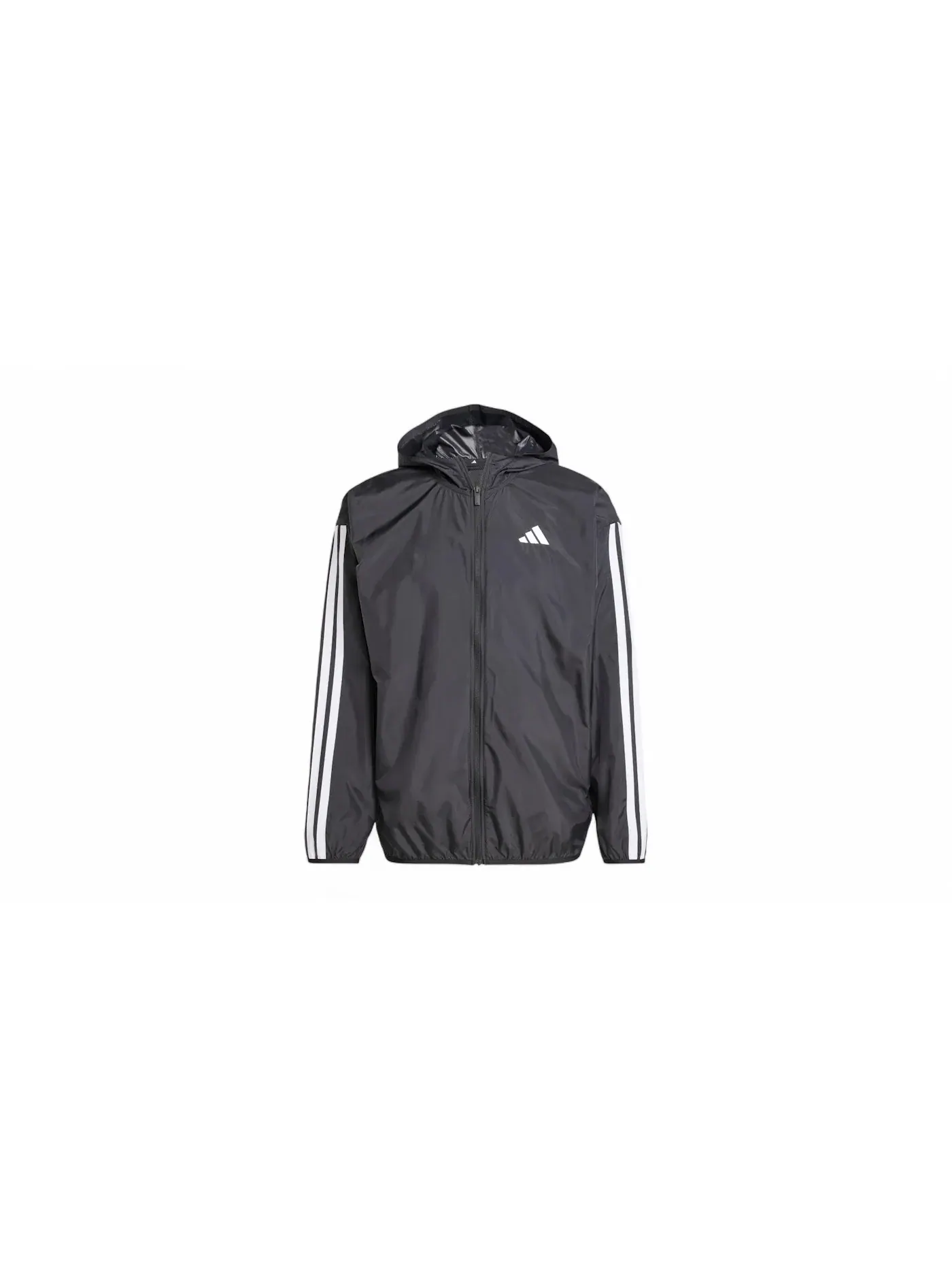 Мужская ветровка с длинным рукавом Adidas Windbreaker — изображение 1 из 1, черный/белый