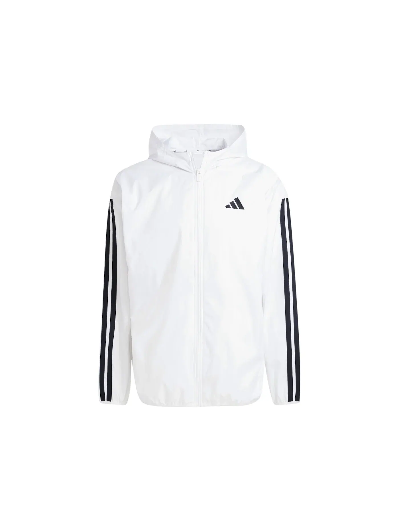Мужская ветровка с принтом Windbreaker Adidas — изображение 1 из 1, белый черный