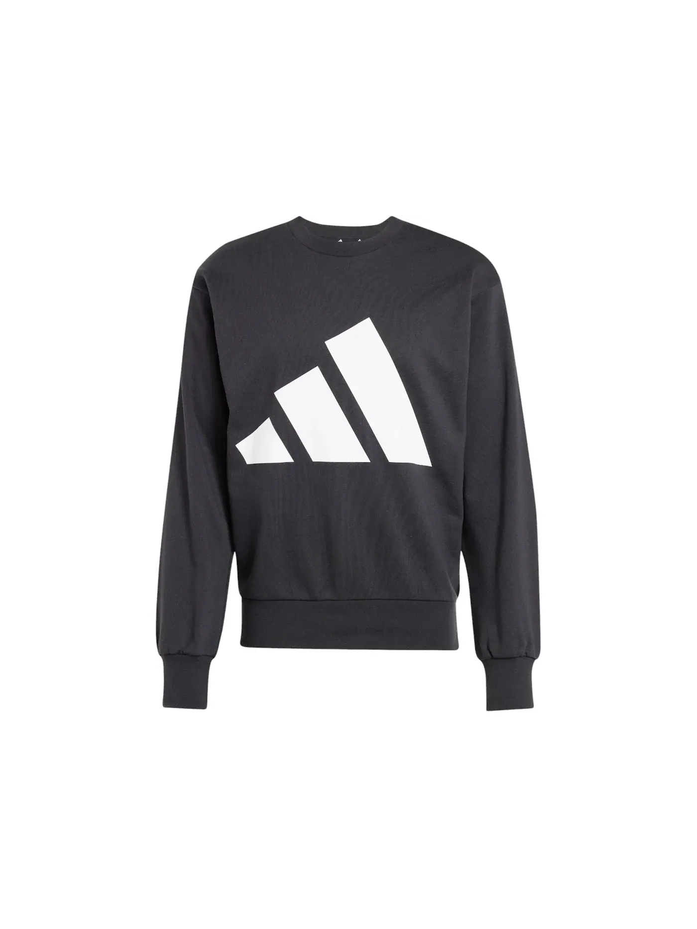 Мужской свитшот с длинным рукавом Adidas — изображение 1 из 1, черный/белый