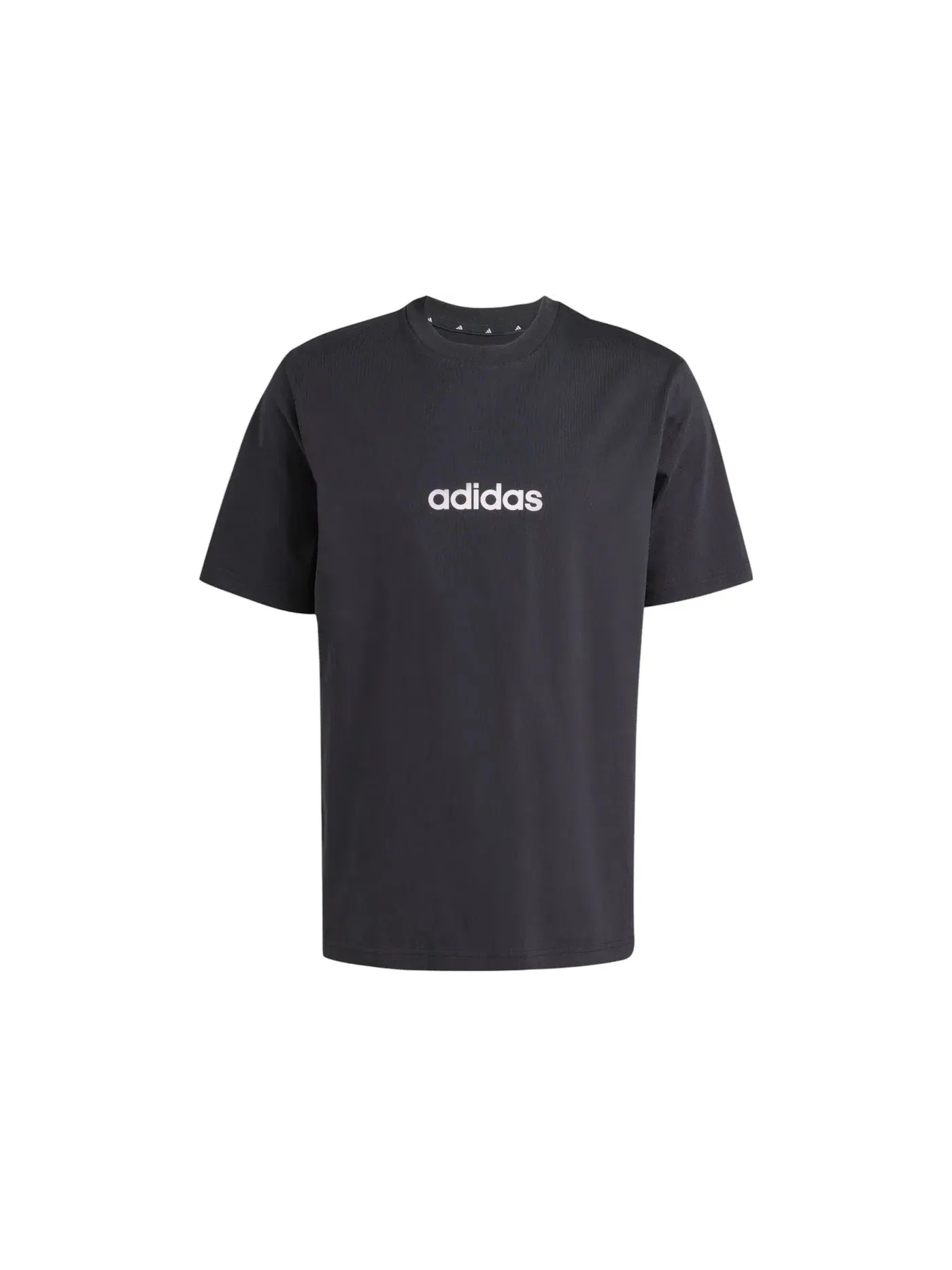 Мужская футболка с принтом Tee Adidas — изображение 1 из 1, черный/белый