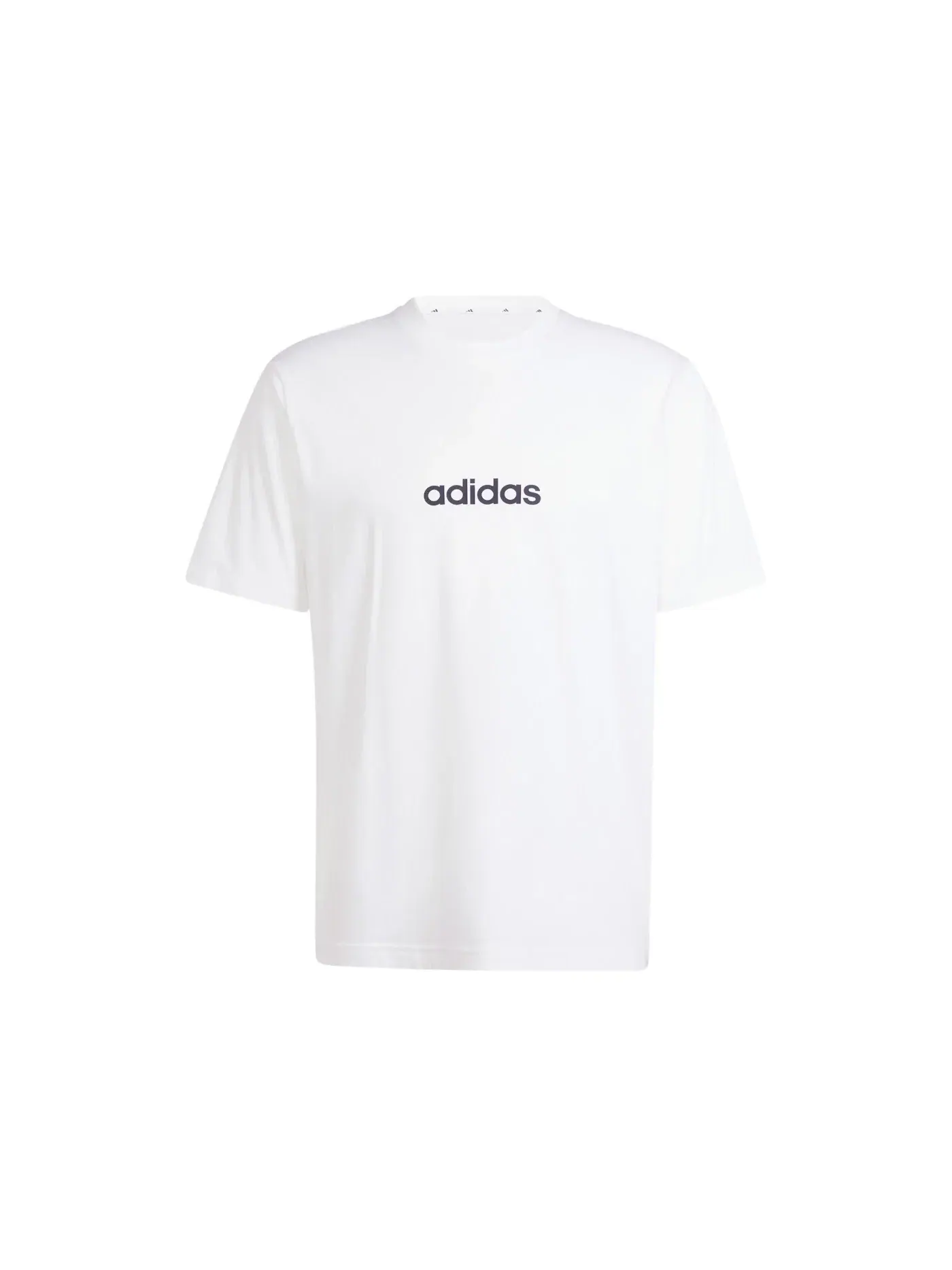 Мужская футболка с принтом Tee Adidas — изображение 1 из 1, белый/черный