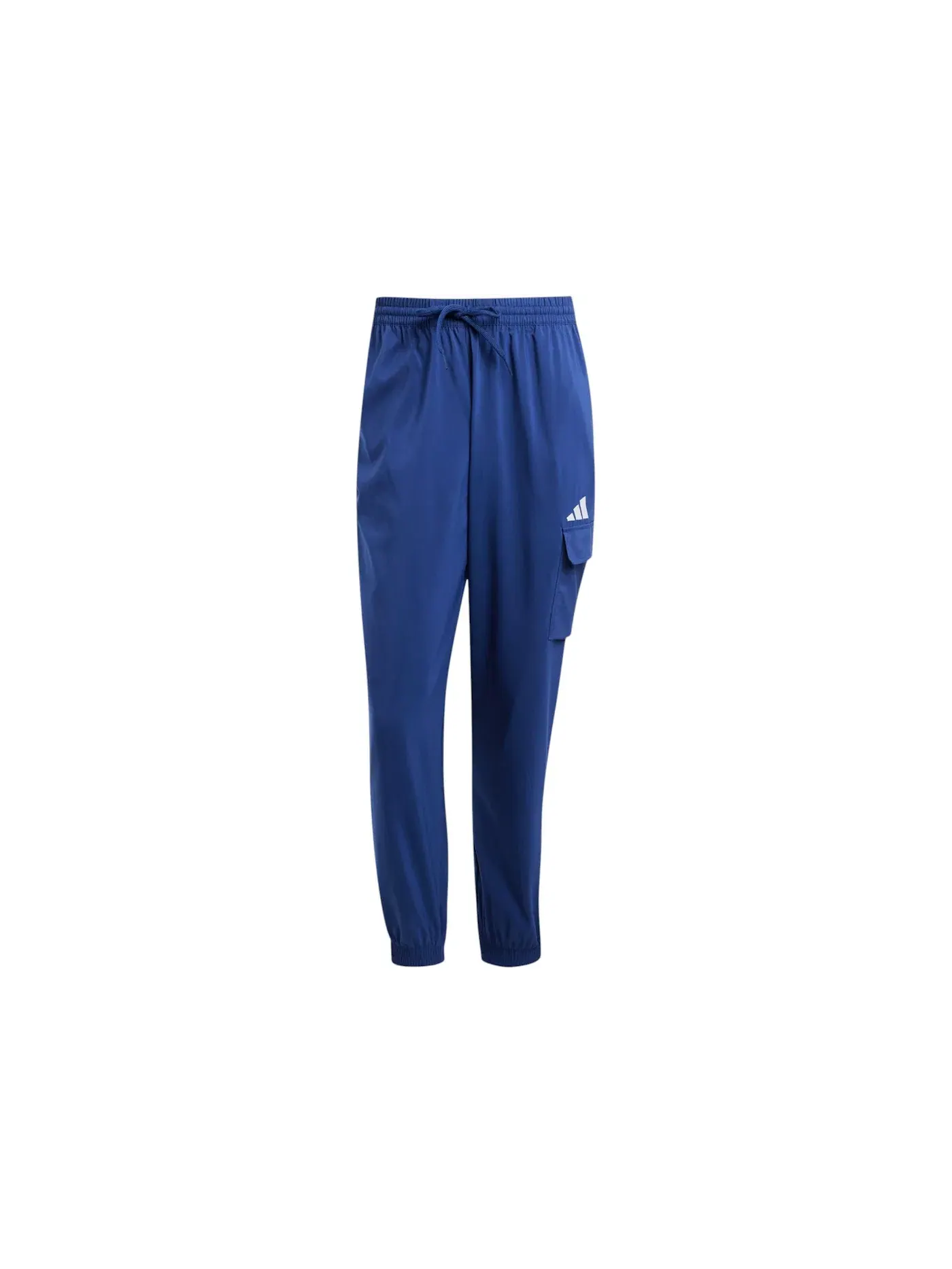 Мужские брюки карго с логотипом Adidas Essentials — изображение 1 из 1, темный синий/белый
