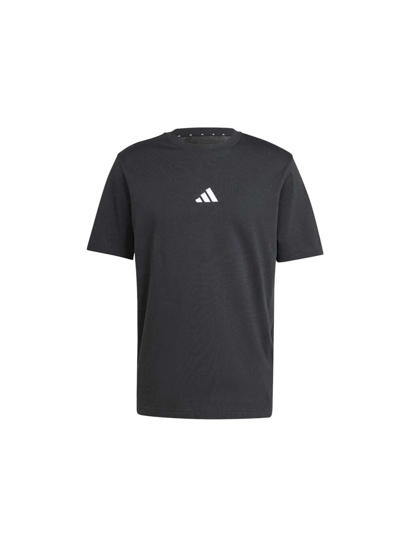 Мужская футболка с коротким рукавом Adidas — изображение 1 из 1, черный/белый