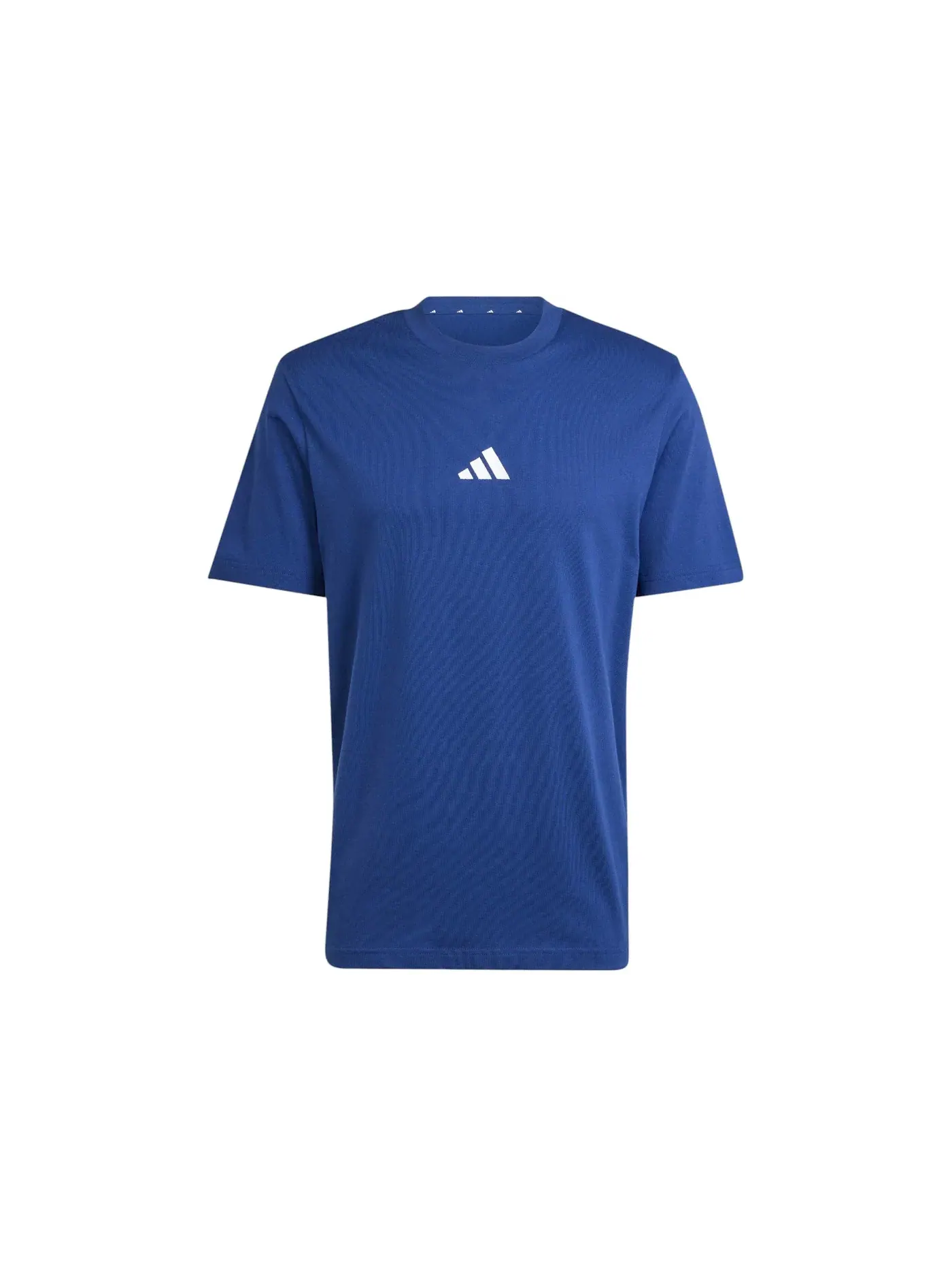 Мужская футболка с коротким рукавом Adidas — изображение 1 из 1, темный синий белый