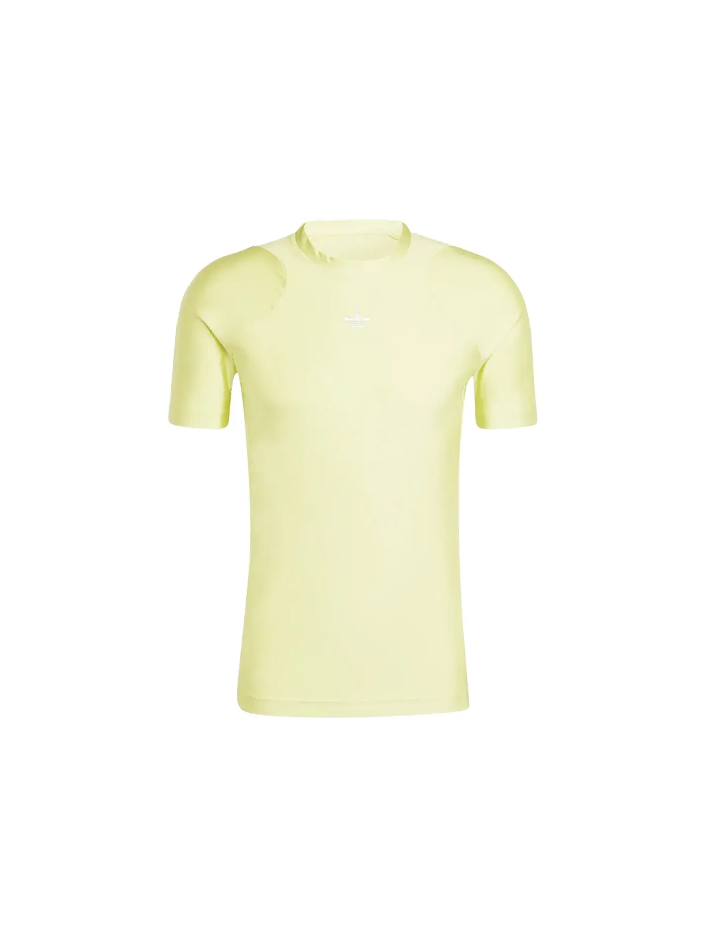 Мужская футболка с принтом Adidas Fashion Cut Line T-Shirt — изображение 1 из 1, желтый