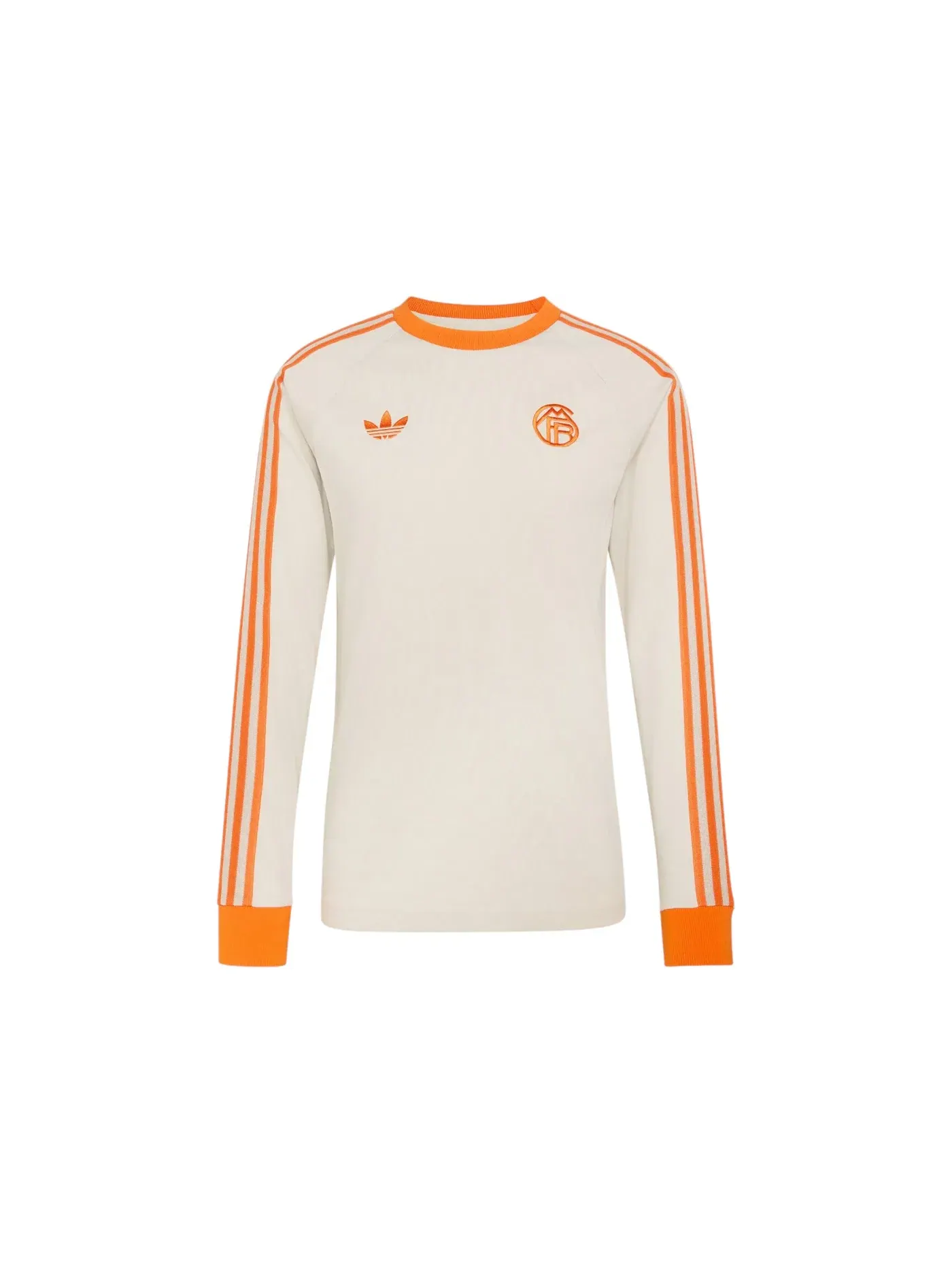 Мужская футболка с длинным рукавом T-Shirt Adidas — изображение 1 из 1, бежевый