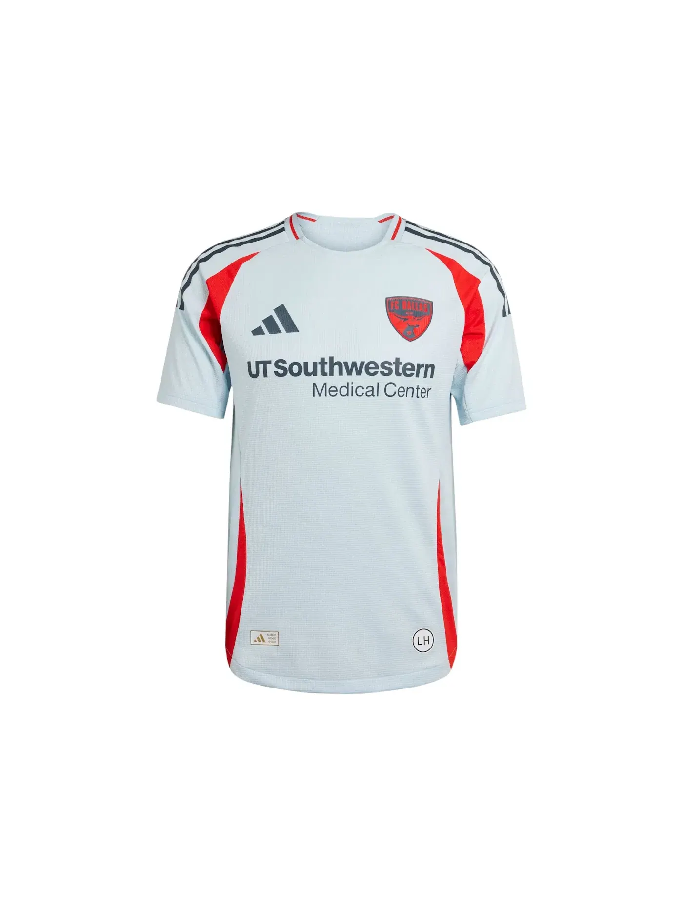 Мужская футболка с длинным рукавом Adidas FC Dallas 25/26 Away Authentic Jersey Sky Tint — изображение 1 из 1