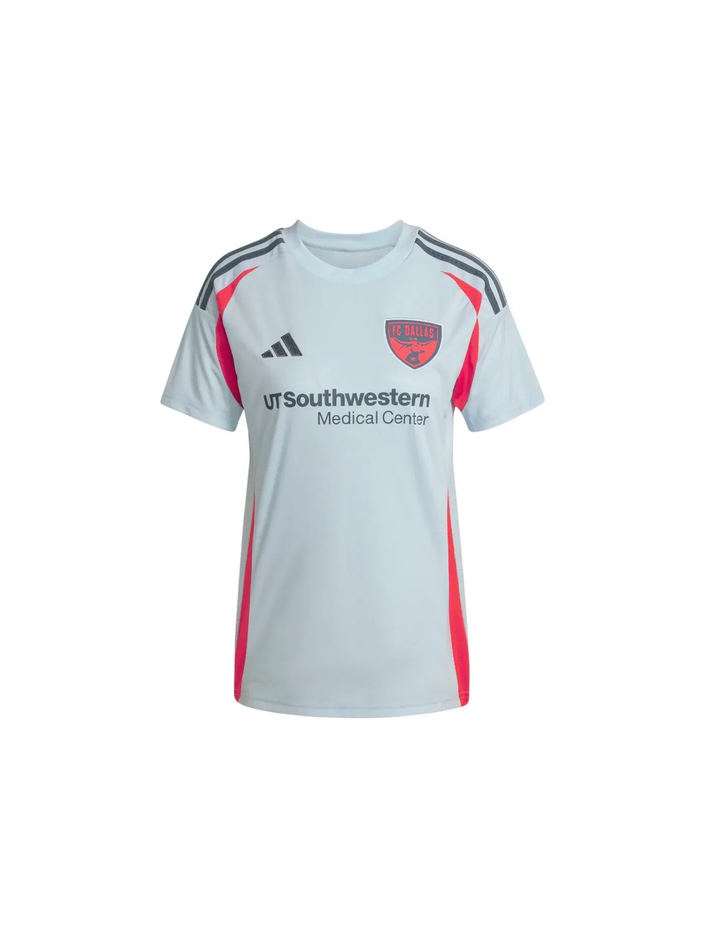 Мужская футбольная джерси с длинным рукавом Jersey Adidas — изображение 1 из 1, голубой