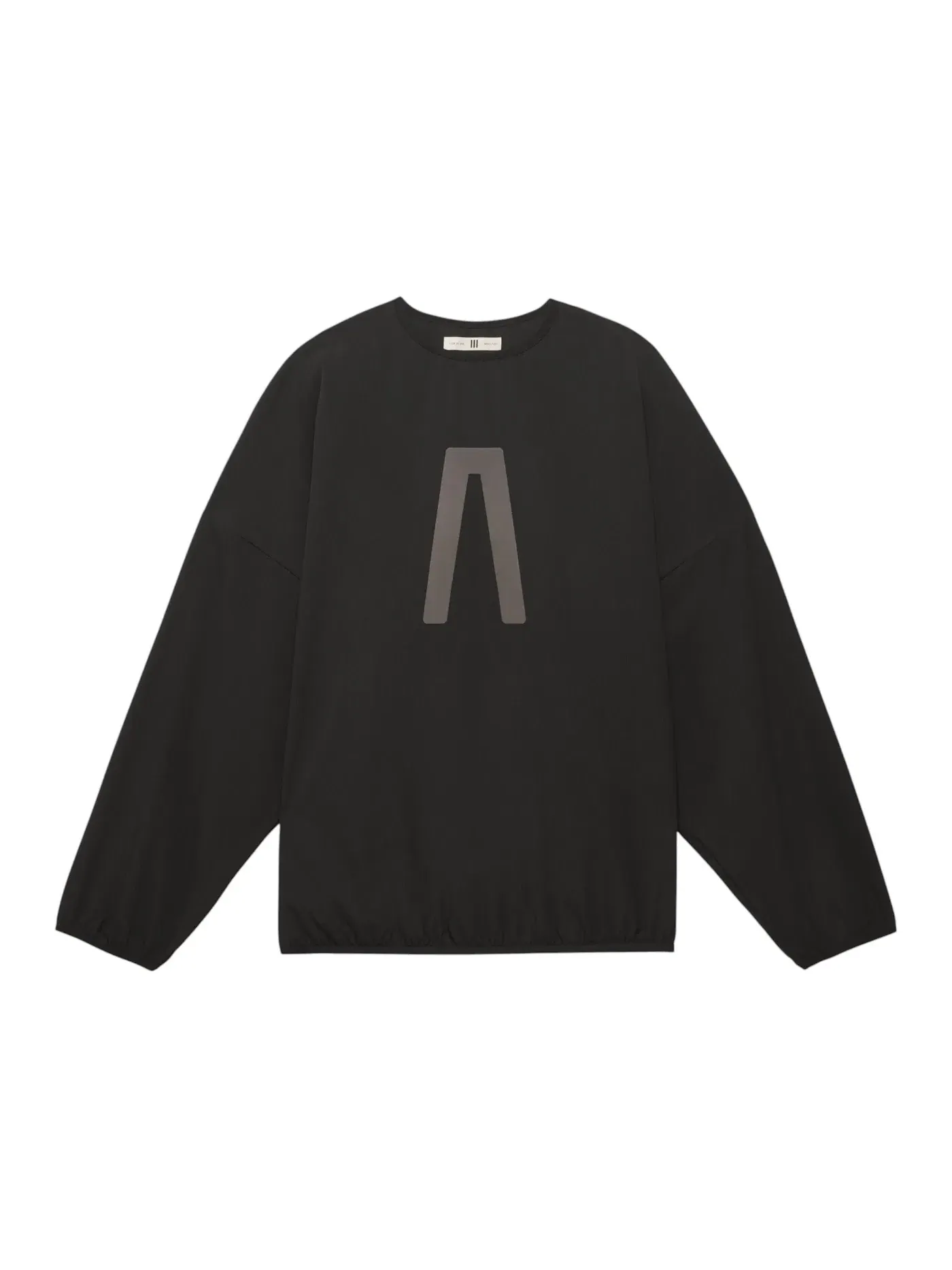 Мужской свитшот с длинным рукавом Fear Of God Athletics Meltaway Crewneck Adidas — изображение 1 из 1, черный