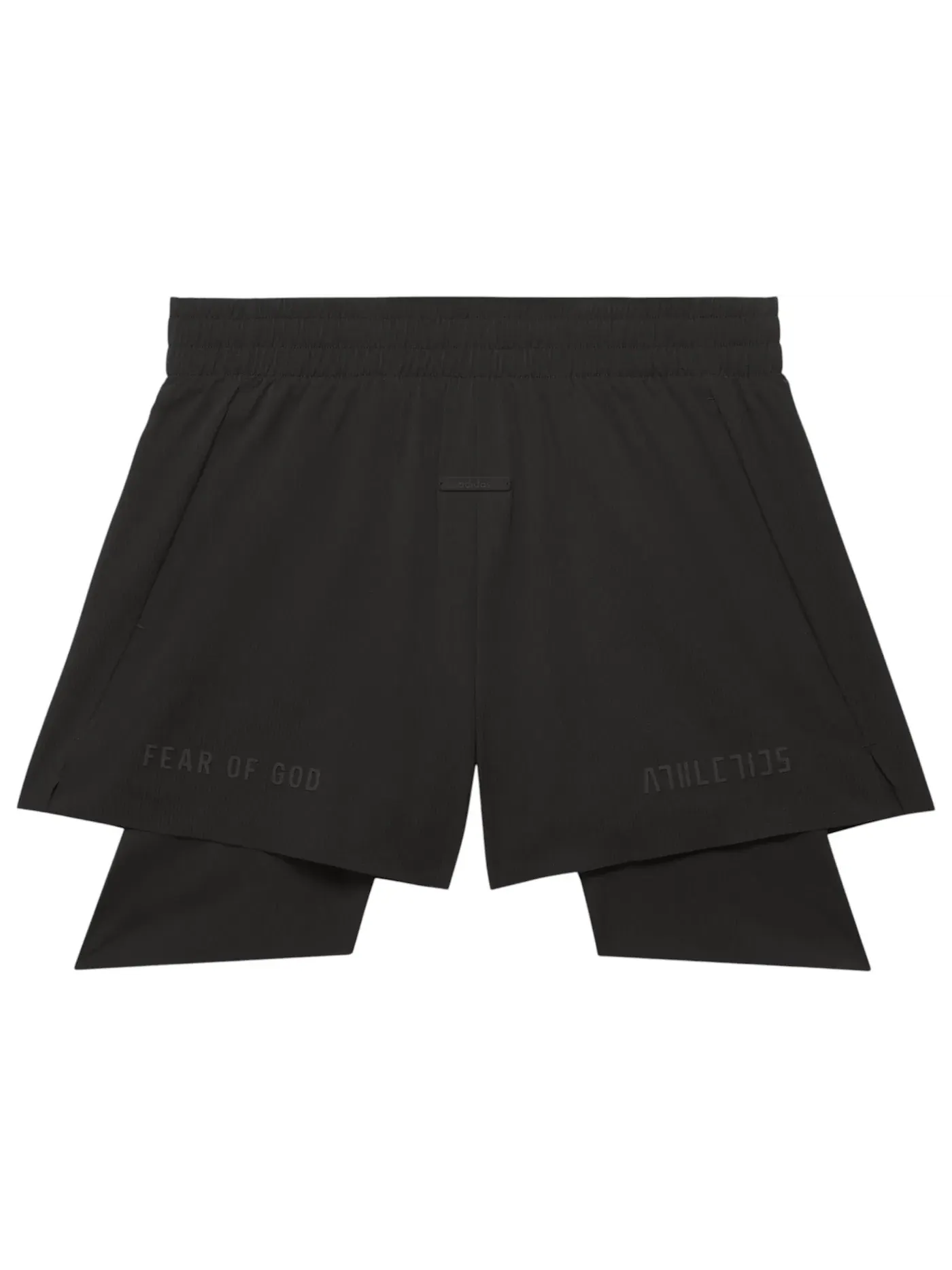 Мужские шорты с принтом Fear Of God Athletics Meltaway In 1 Black Adidas — изображение 1 из 1, черный