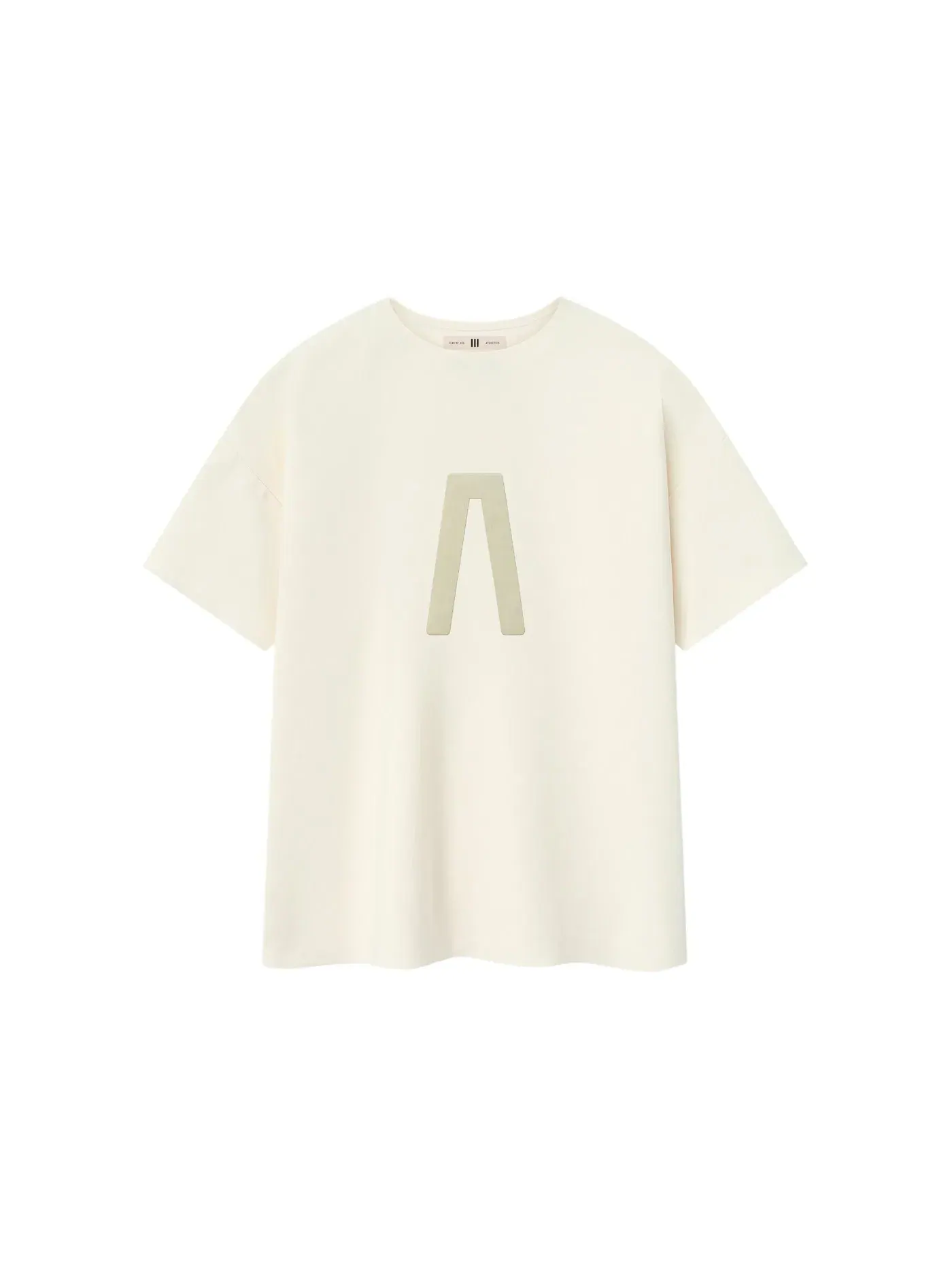 Мужская футболка с длинным рукавом Adidas Fear Of God Athletics Tee — изображение 1 из 1, кремовый белый