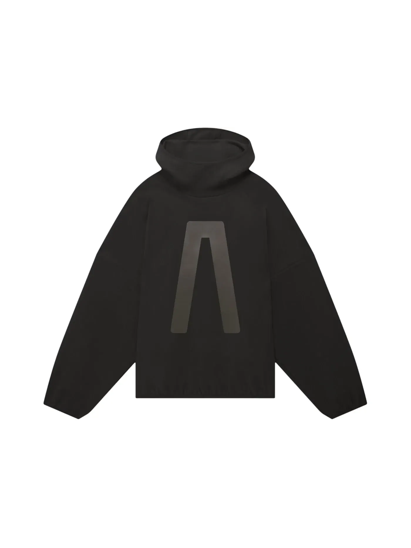 Мужская худи из футера с принтом Fear Of God Athletics Hoodie Adidas — изображение 1 из 1, черный