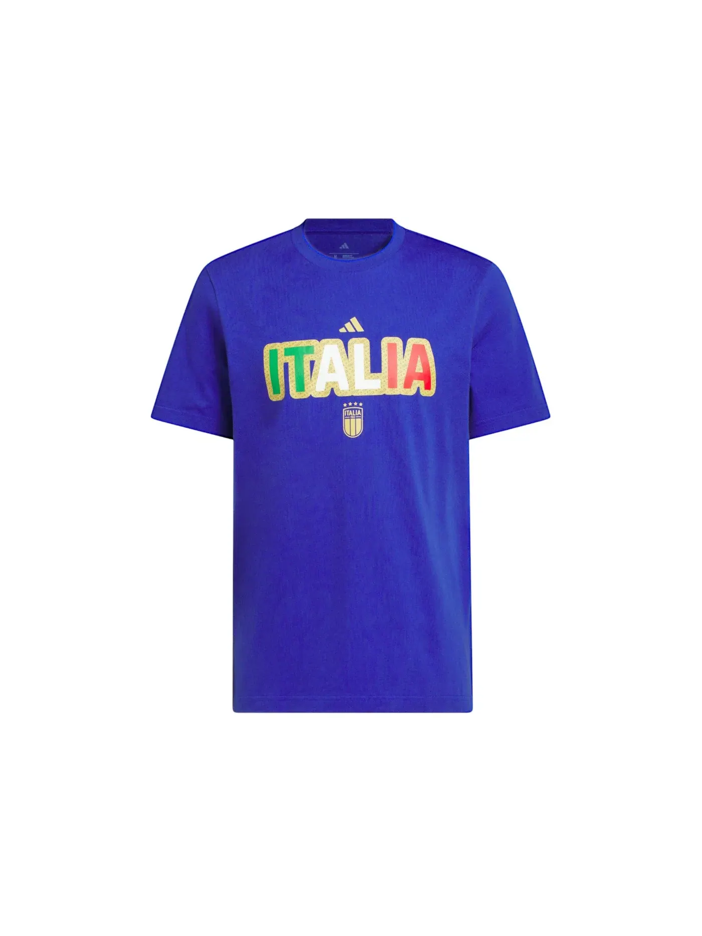 Мужская футболка с принтом Adidas FIFA World Cup 2026 Italy Home Graphic Tee — изображение 1 из 1, синий
