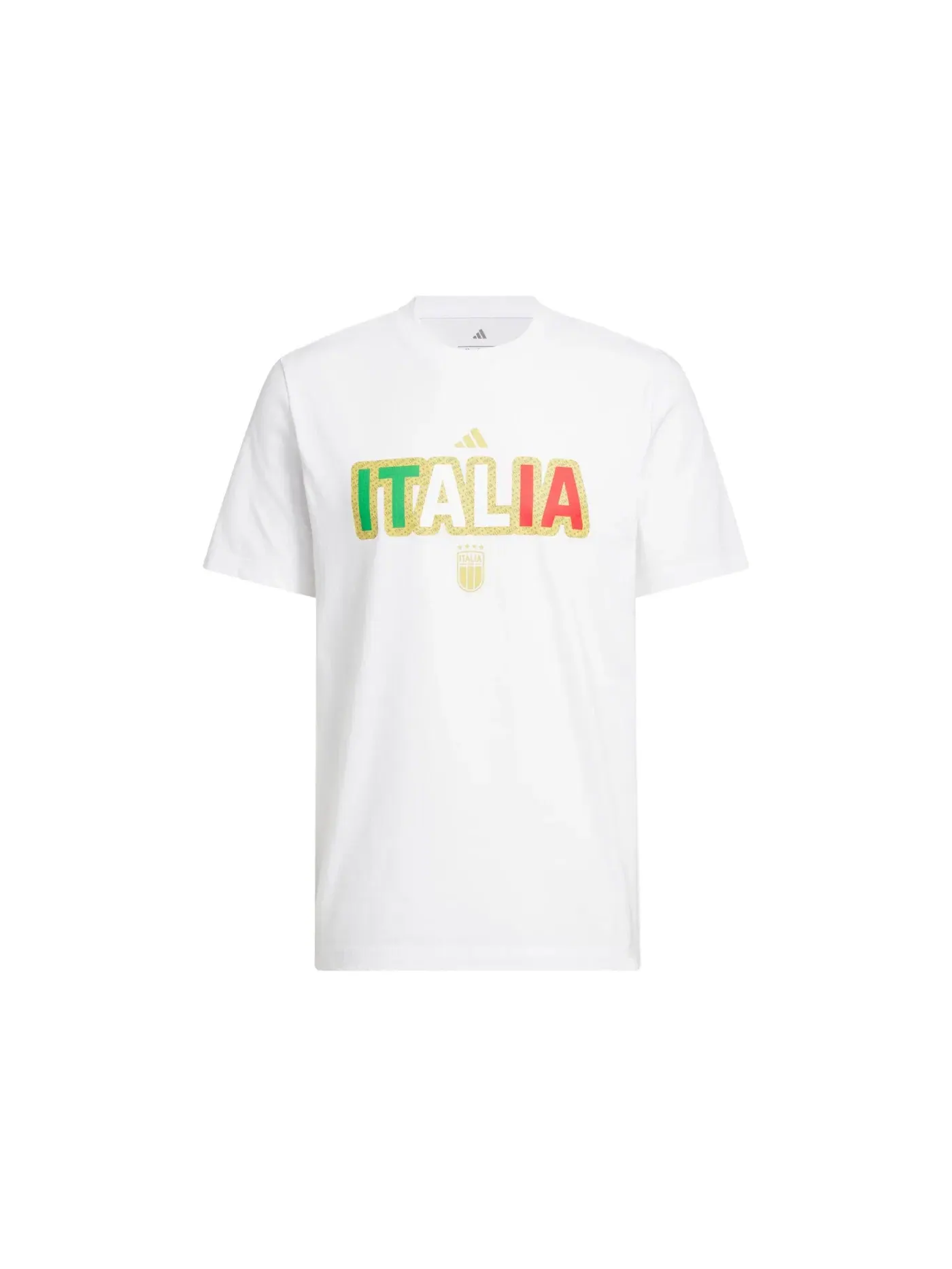 Мужская футболка с принтом Adidas FIFA World Cup 2026 Italy Home Graphic Tee — изображение 1 из 1, белый