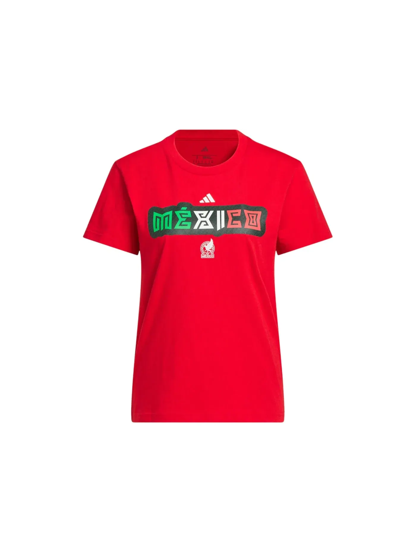 Женская футболка с принтом Adidas Tee — изображение 1 из 1, красный