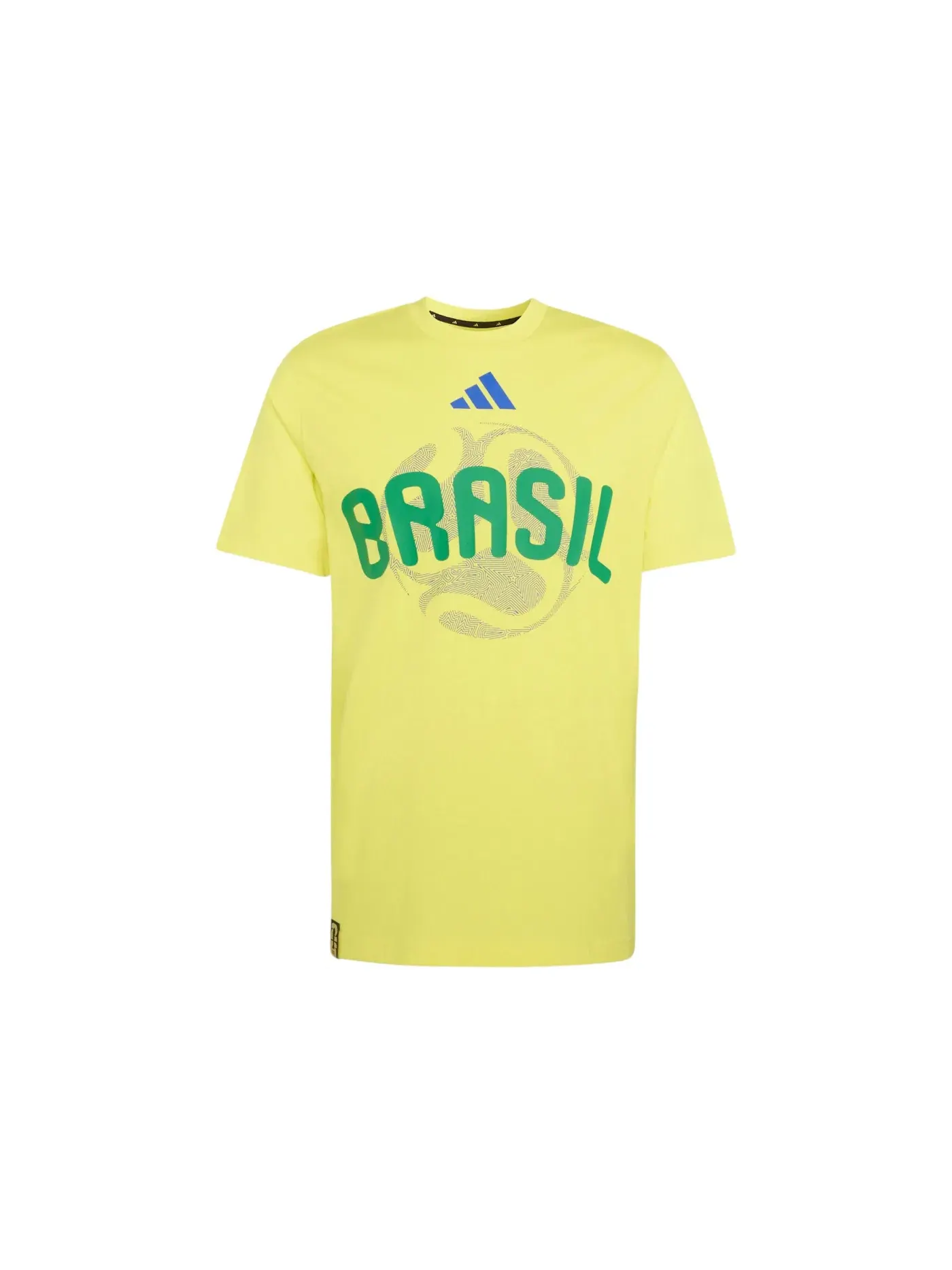 Мужская футболка с принтом Adidas FIFA World Cup 26 Brazil T-Shirt — изображение 1 из 1, яркий желтый