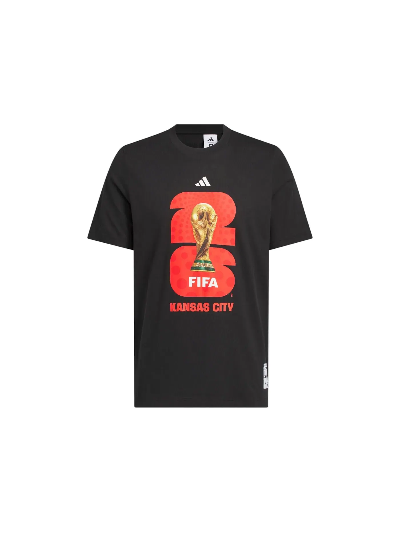 Мужская футболка с принтом City Graphic Adidas — изображение 1 из 1, черный