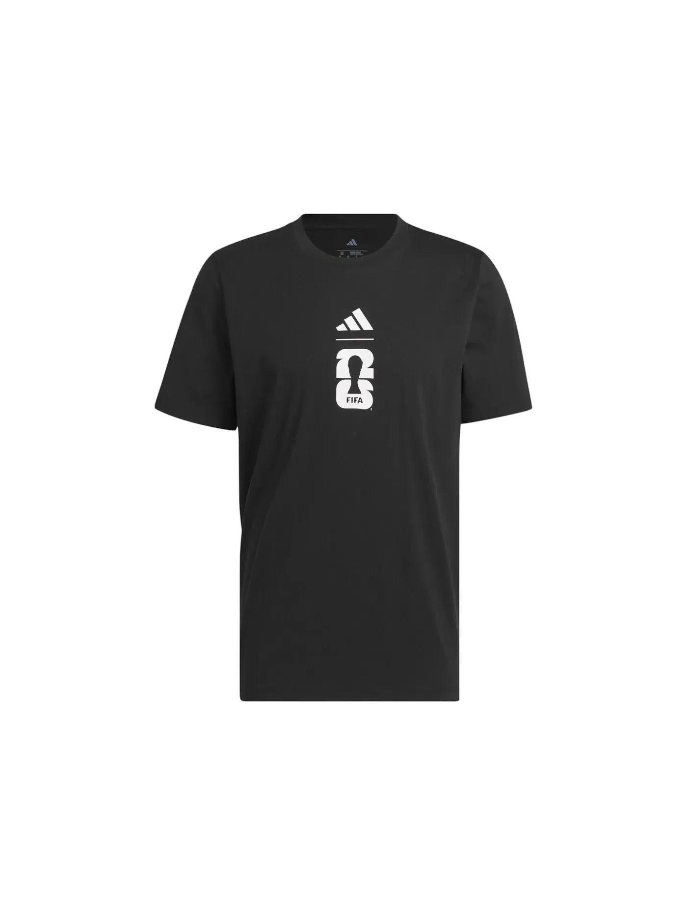 Мужская футболка с принтом T-Shirt Adidas — изображение 1 из 1, черный