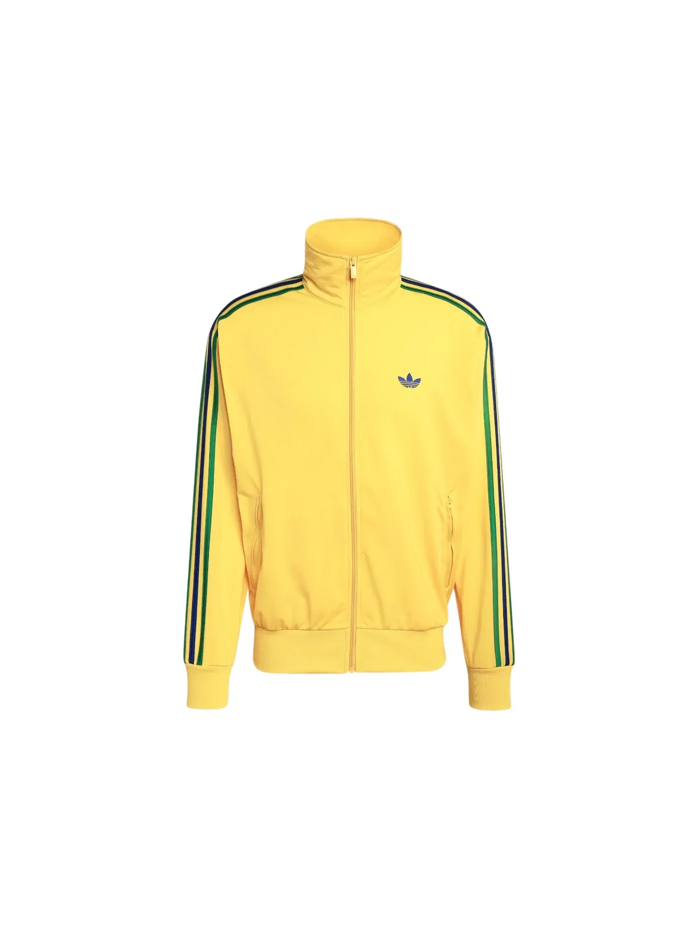 Мужская куртка Firebird Track Jacket Adidas — изображение 1 из 1, желтый зеленый