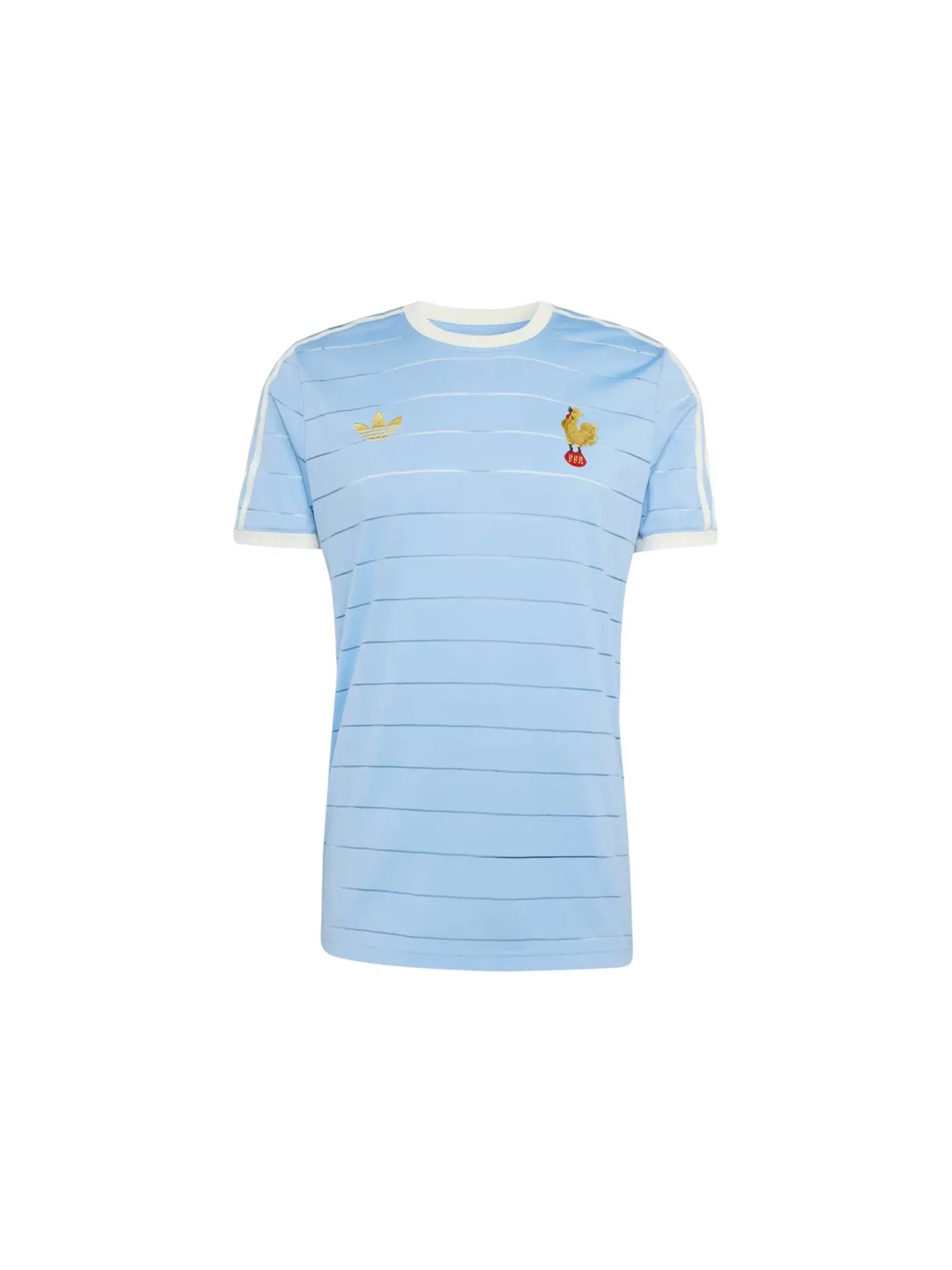 Мужская футболка с длинным рукавом France Rugby 120 Years Crunch Adidas — изображение 1 из 1, прозрачный синий