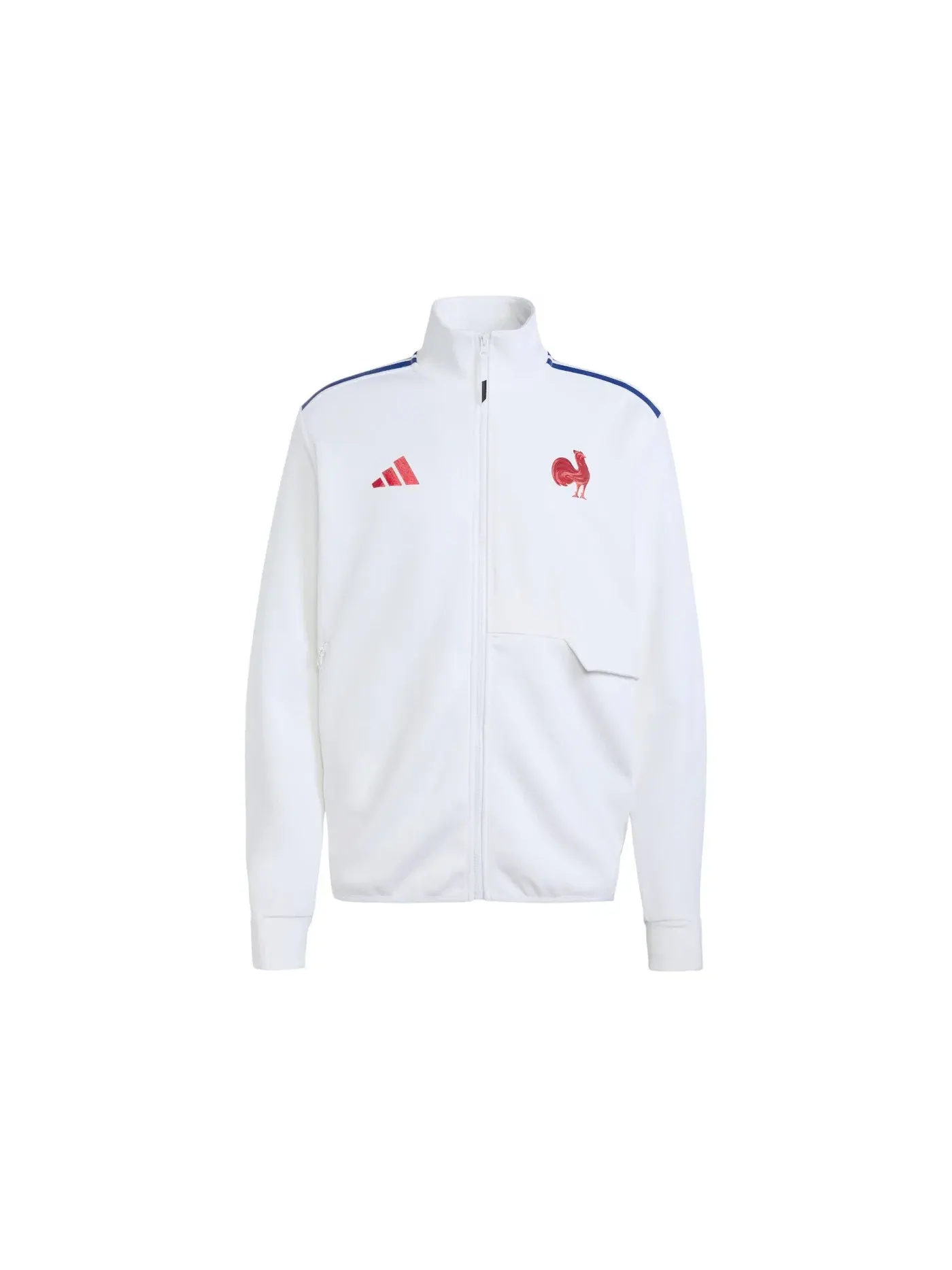 Мужская куртка с длинным рукавом Adidas Jacket — изображение 1 из 1, белый