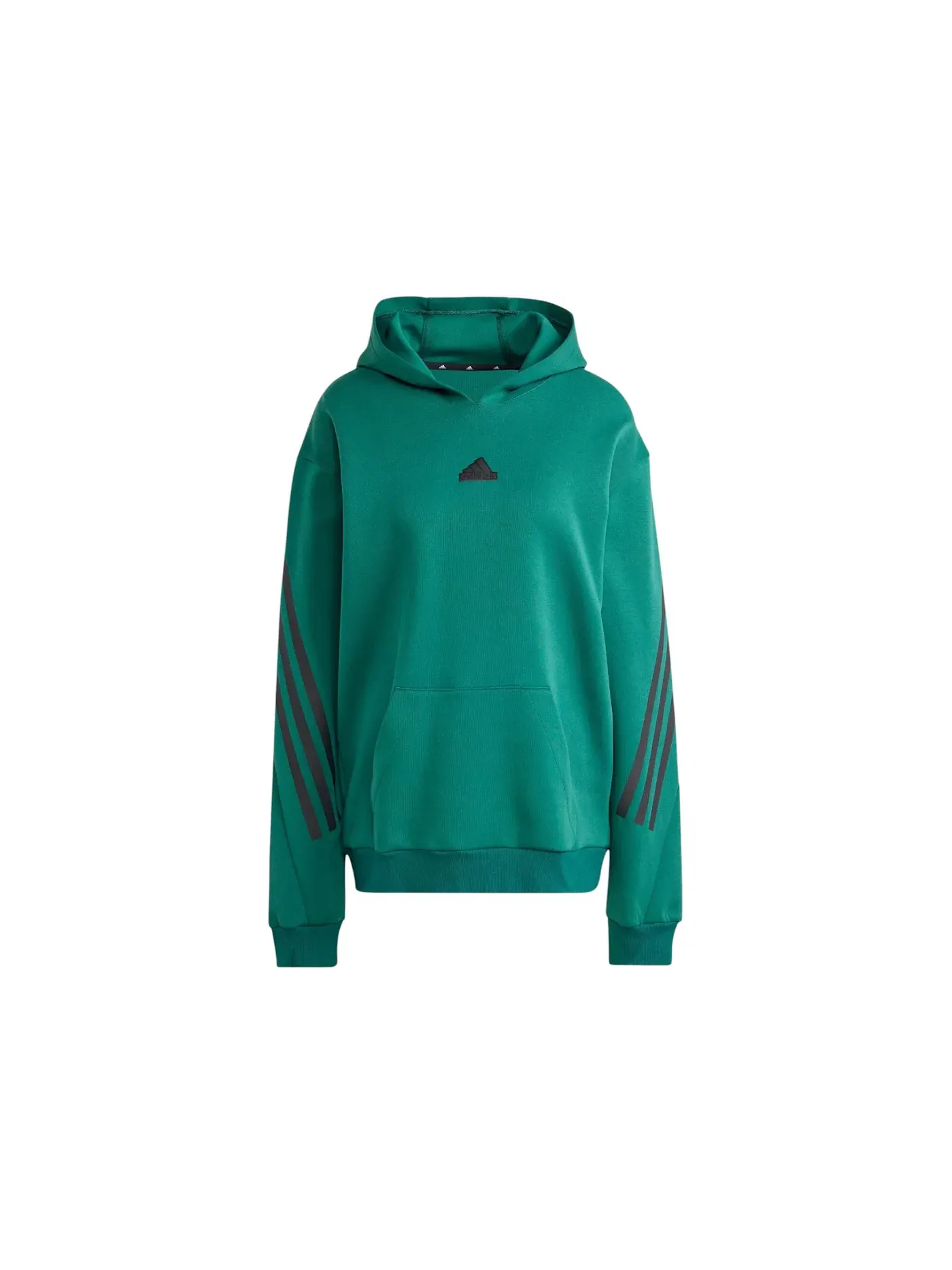 Мужская худи с длинным рукавом Adidas — изображение 1 из 1, зеленый