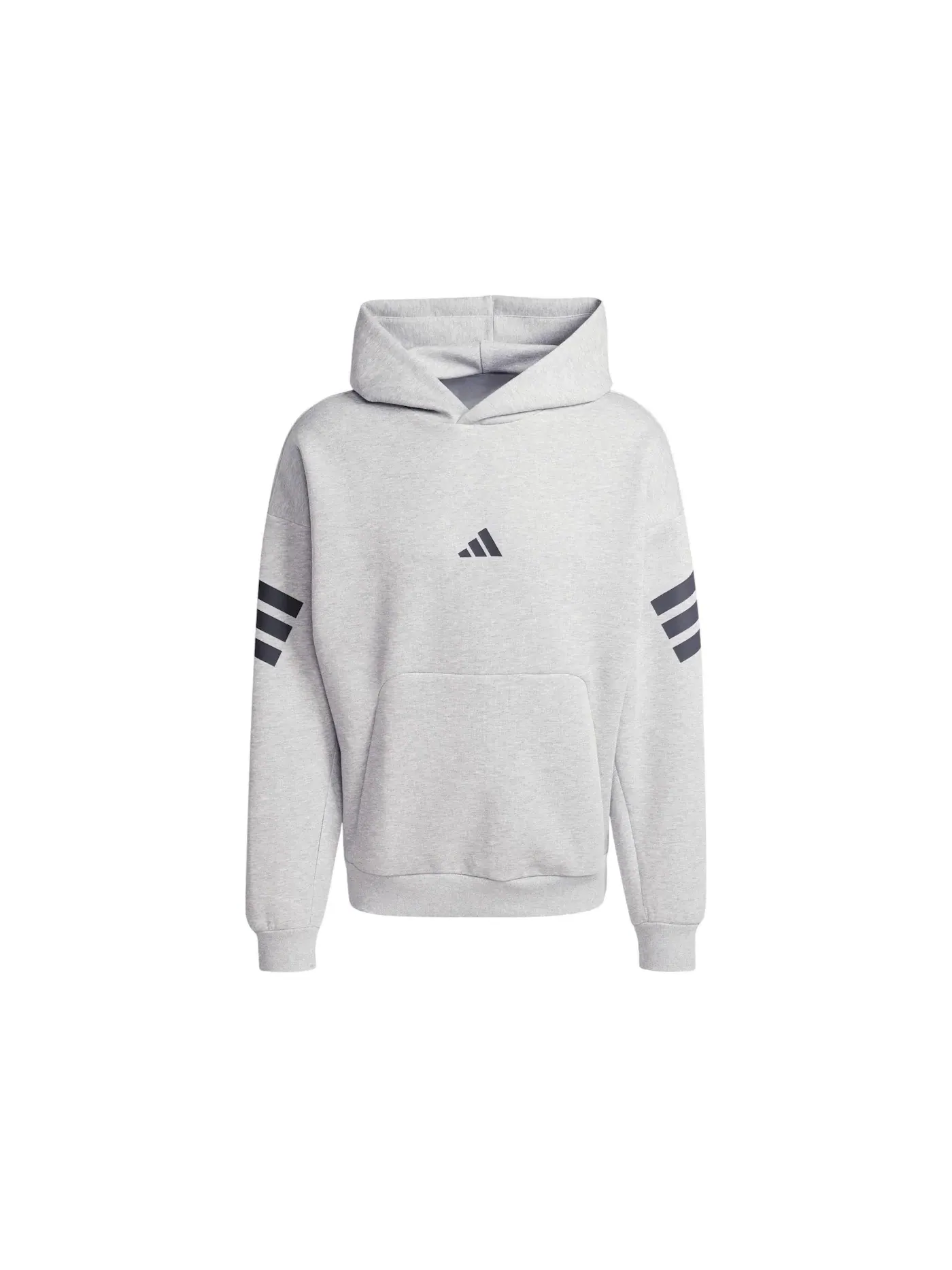 Мужская худи с длинным рукавом Adidas — изображение 1 из 1, серый