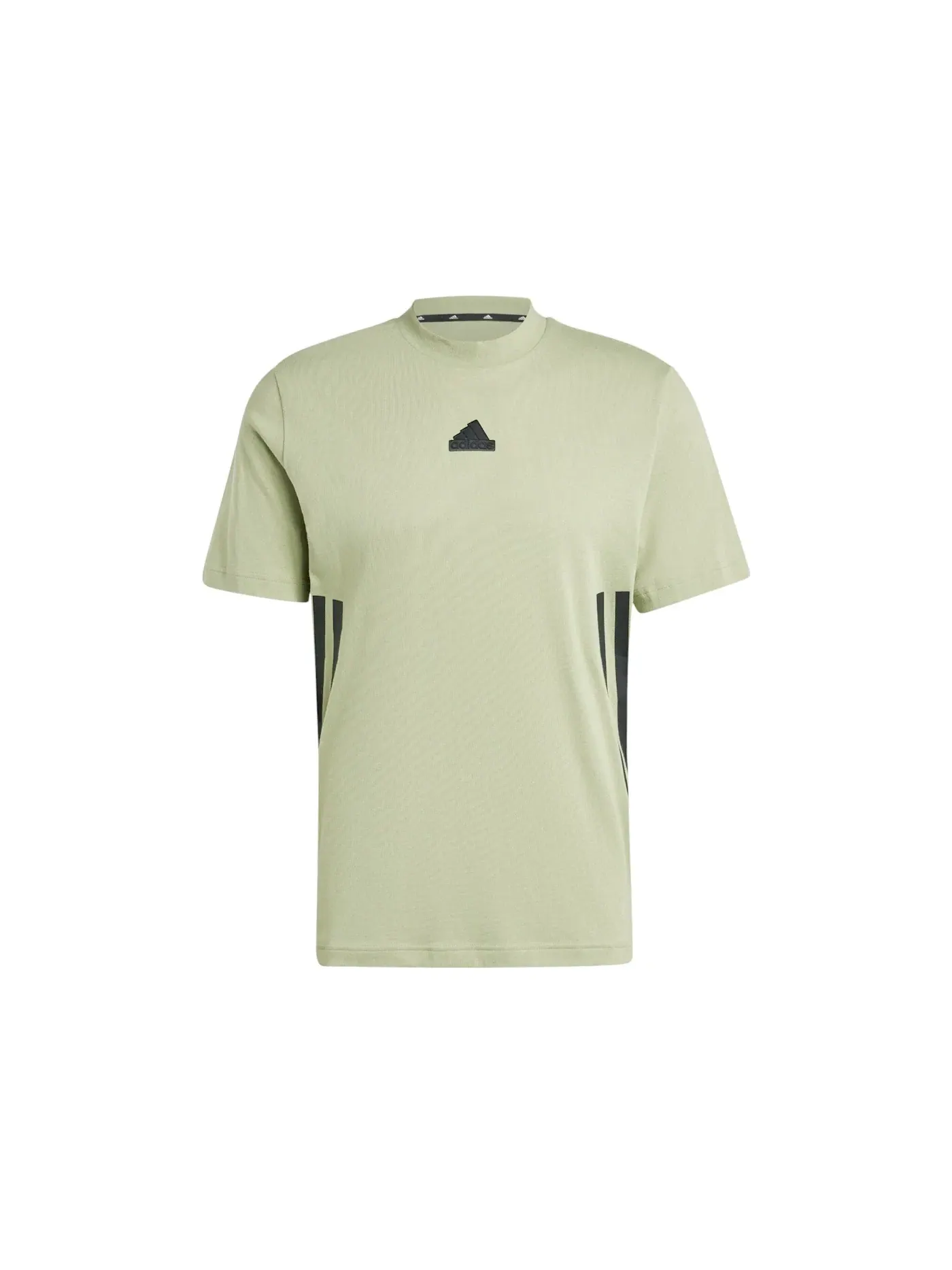 Мужская футболка с коротким рукавом Adidas Future Icons 3-Stripes T-Shirt — изображение 1 из 1, зеленый