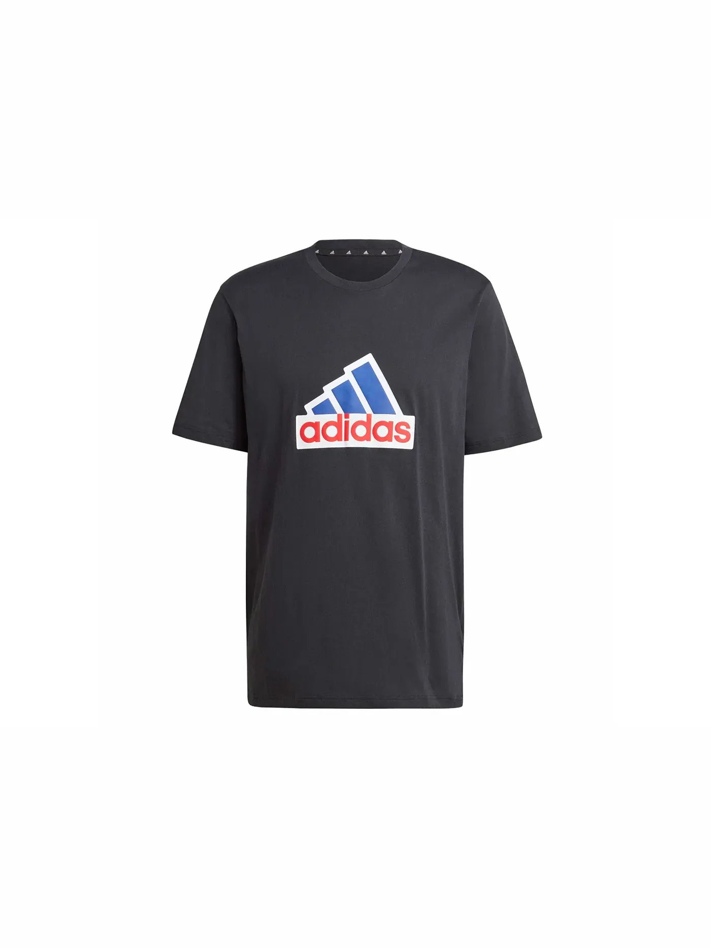 Мужская футболка с принтом Adidas Badge of Sport Tee — изображение 1 из 1, черный