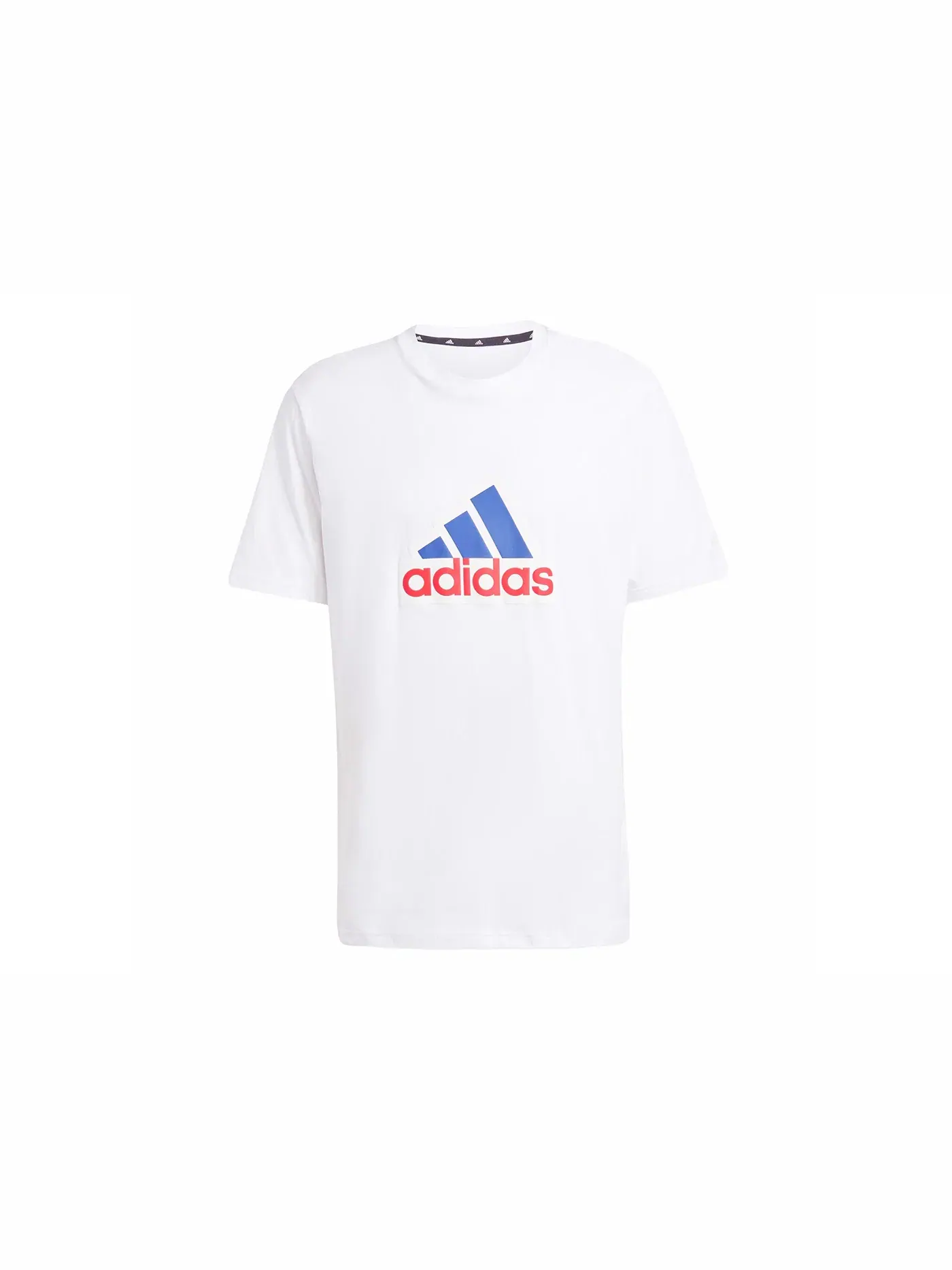 Мужская футболка с принтом Adidas Badge of Sport — изображение 1 из 1, белый
