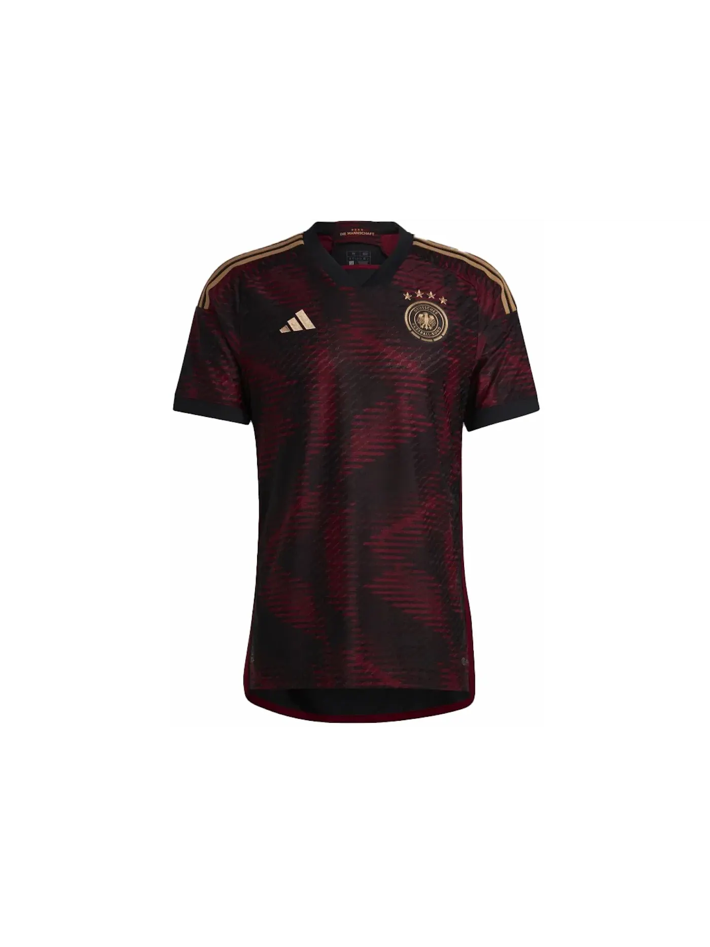 Мужская футбольная футболка с длинным рукавом Jersey Adidas — изображение 1 из 2, бордовый