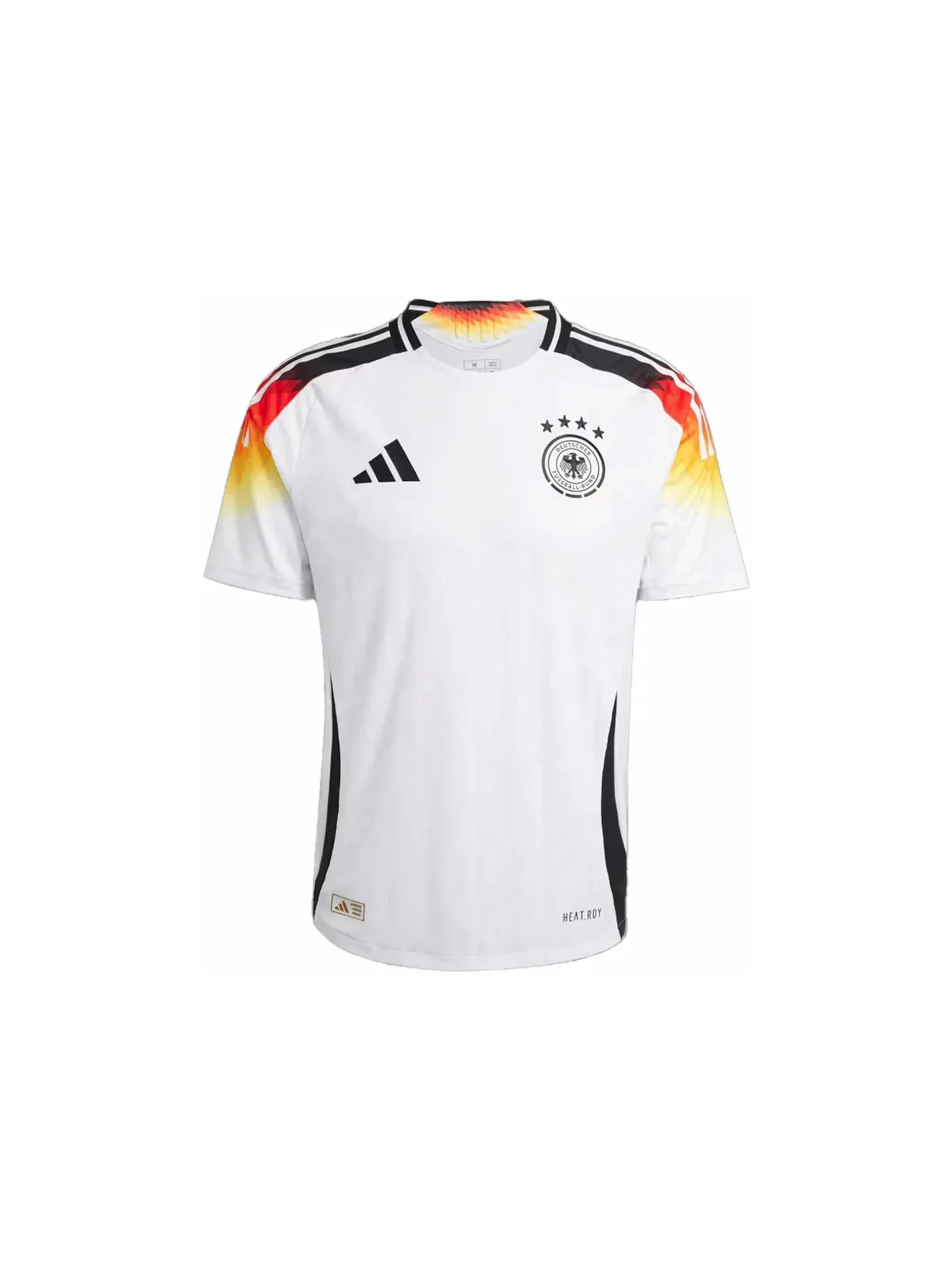 Мужская футбольная джерси с принтом Germany 2024 Home Authentic Adidas — изображение 1 из 2, белый