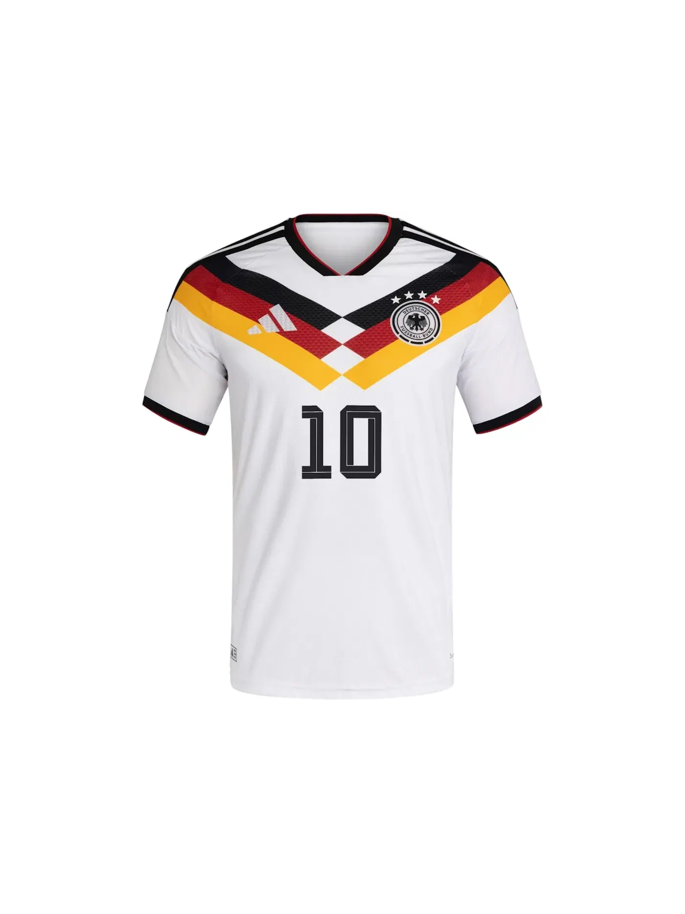 Мужская футболка с длинным рукавом Adidas Germany 2026 Home Authentic Jersey — изображение 1 из 1, белый
