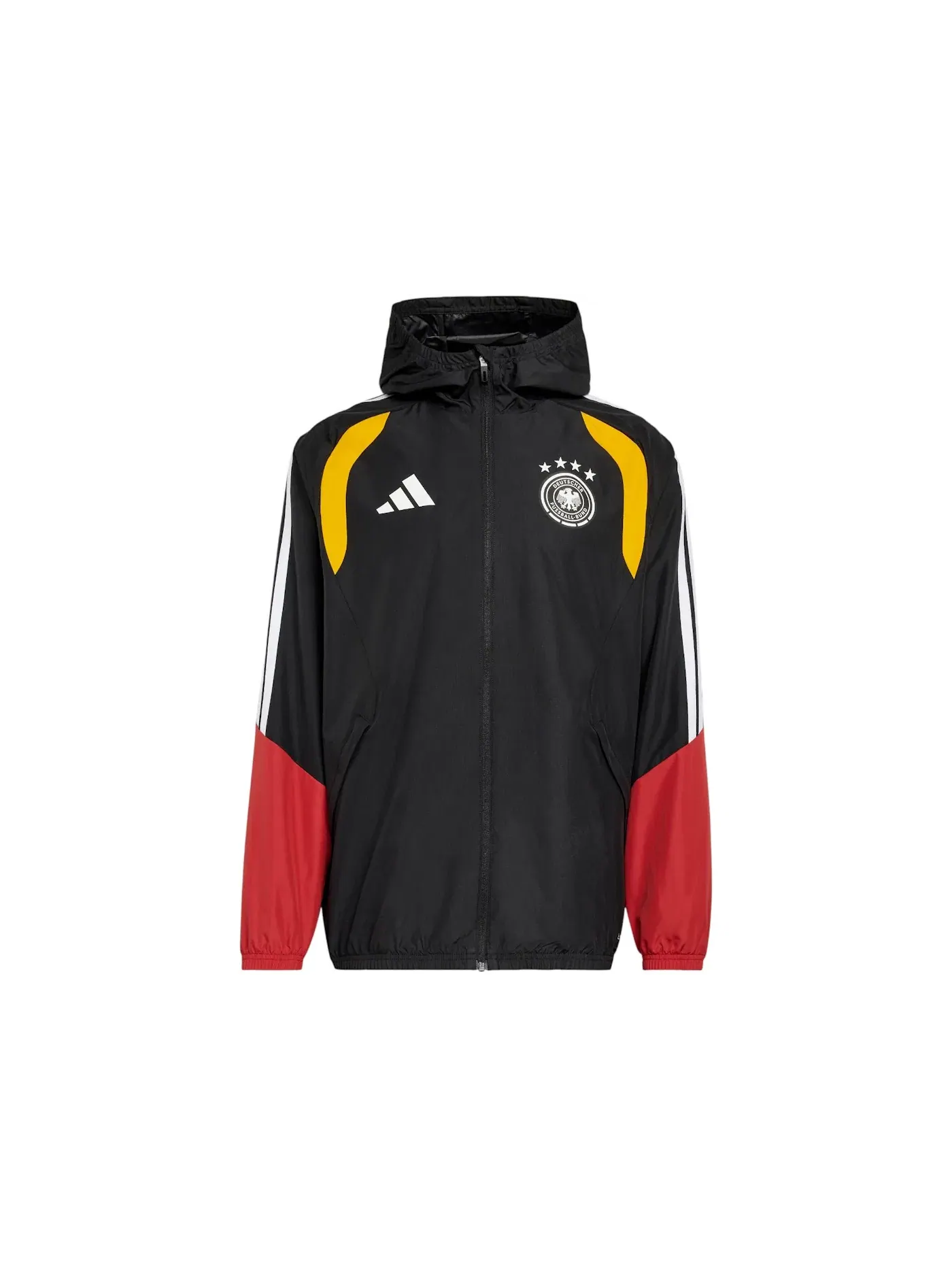 Мужская куртка непромокаемая Tiro All Weather Jacket Adidas — изображение 1 из 1, черный