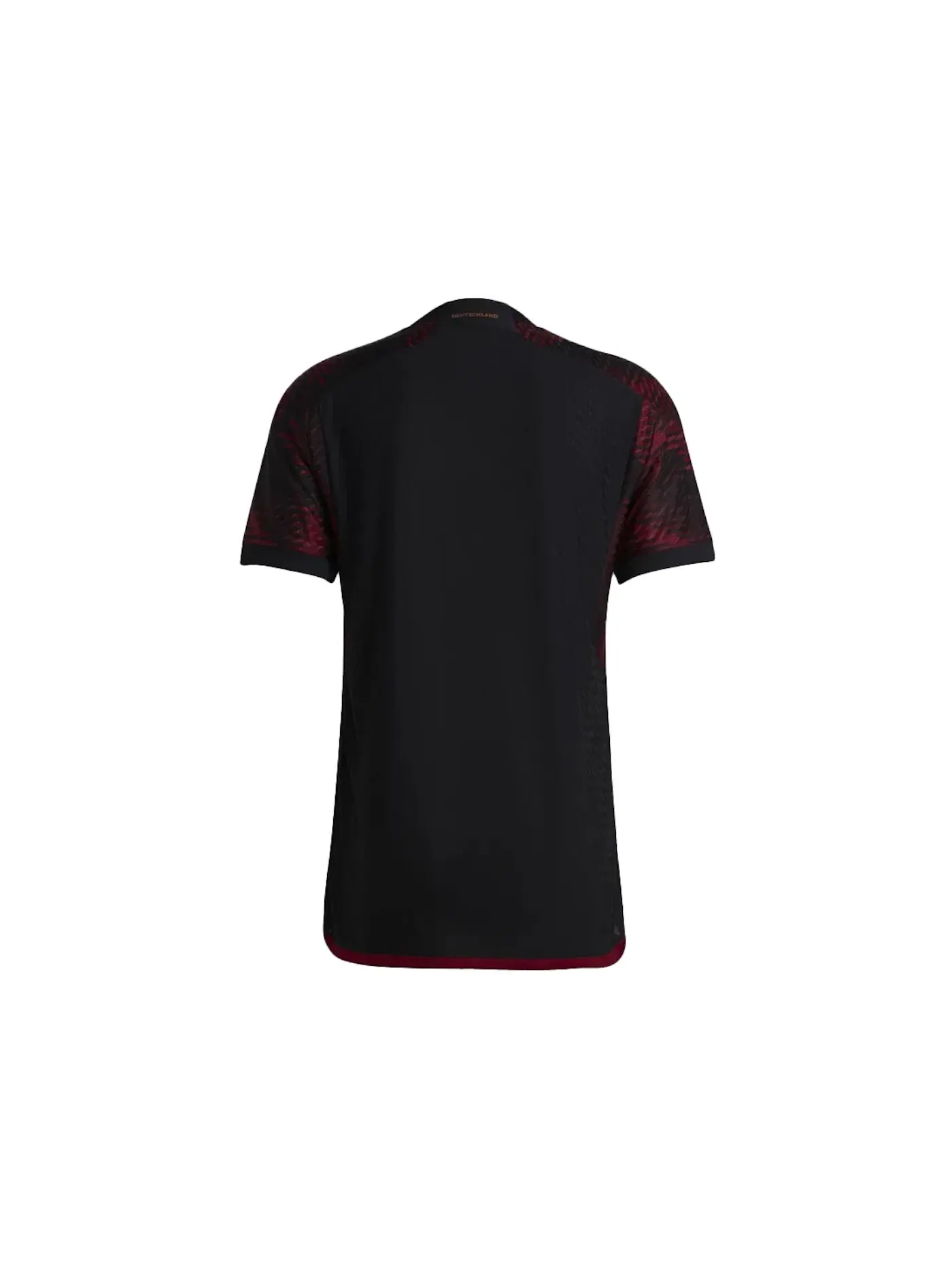 Мужская футбольная джерси аутентичная Германия 22 Away Jersey Adidas — изображение 2 из 2, черный бордовый