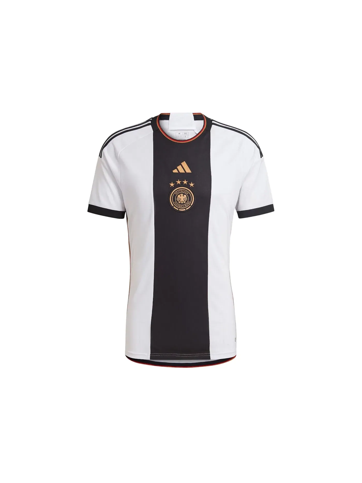 Мужская футбольная футболка с принтом Германия 22 Home Jersey Adidas — изображение 1 из 1, белый